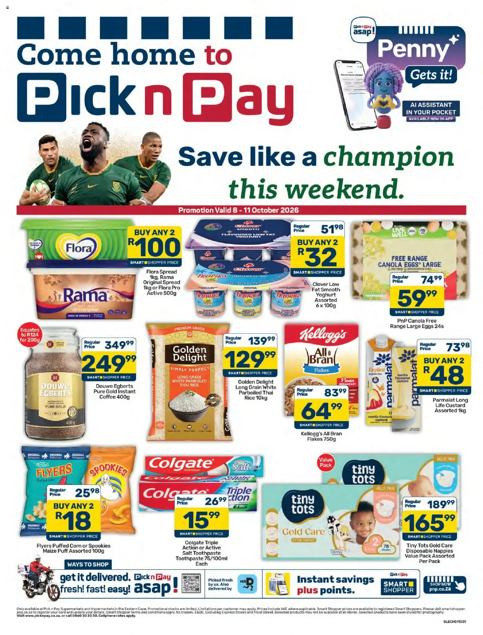 Pick n Pay Weekend Specials Eastern Cape (08/10/2026 - 11/10/2026) Online from 8 October to 11 October 2026 - Catalogue Page 1