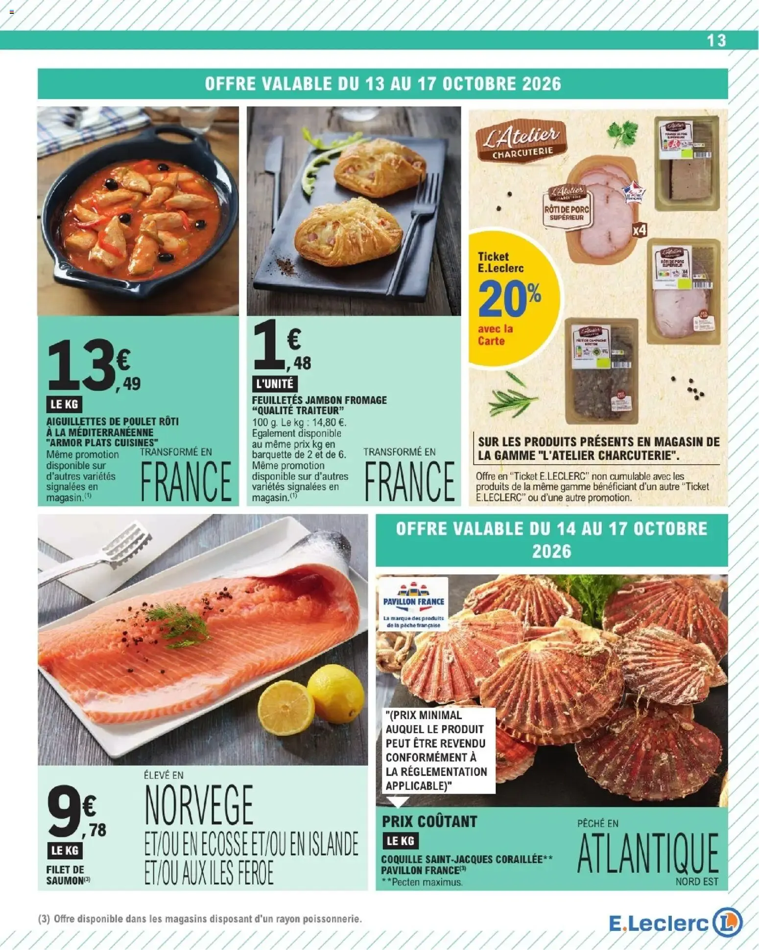Catalogue E.Leclerc du 13/10/2026 | Nouveau promo prospectus du 13 octobre au 24 octobre 2026 - Catalogue page 13