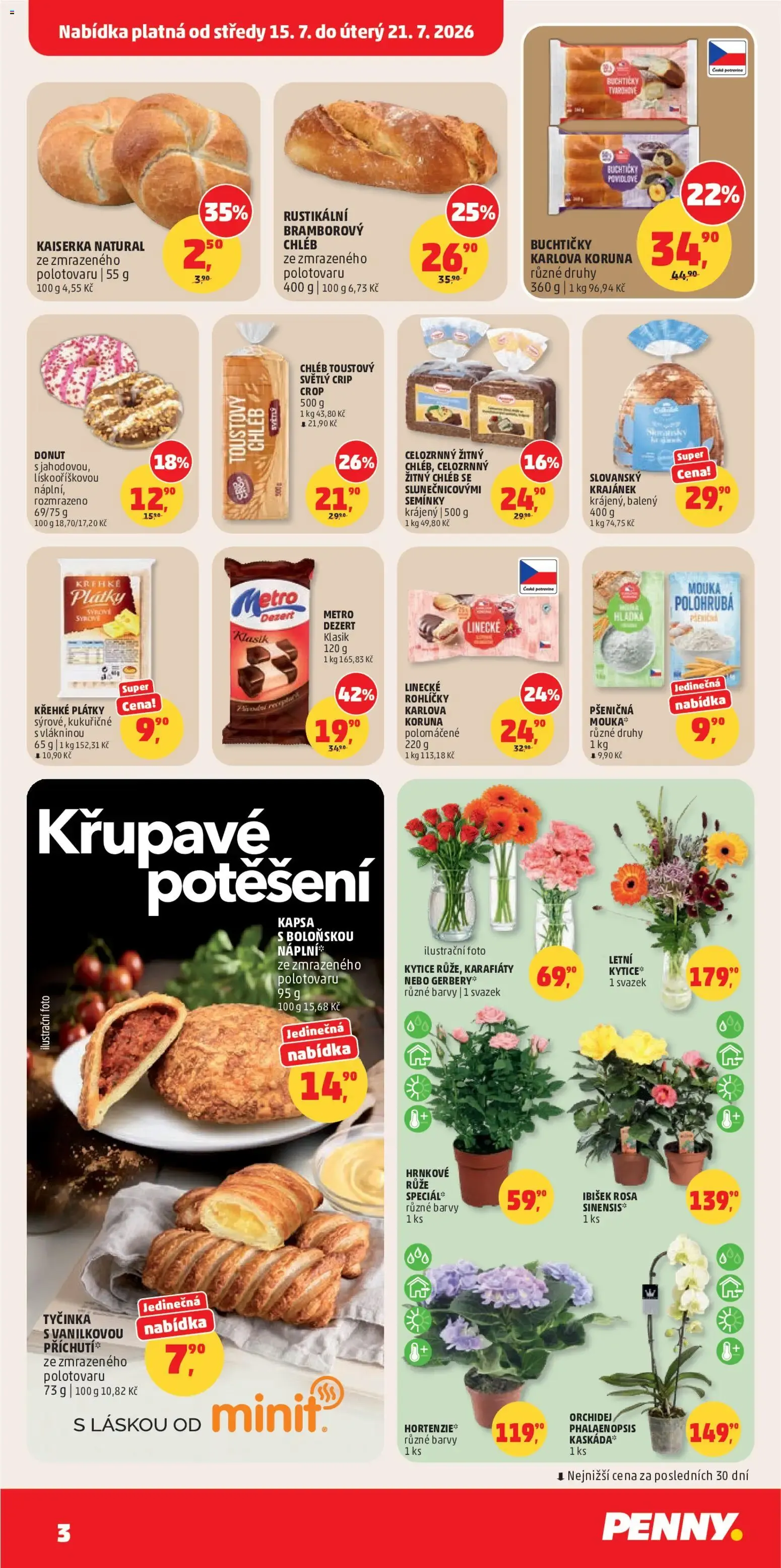 PENNY leták na příští týden (15.07.2026) - 15. července 21. července 2026 - Page 3