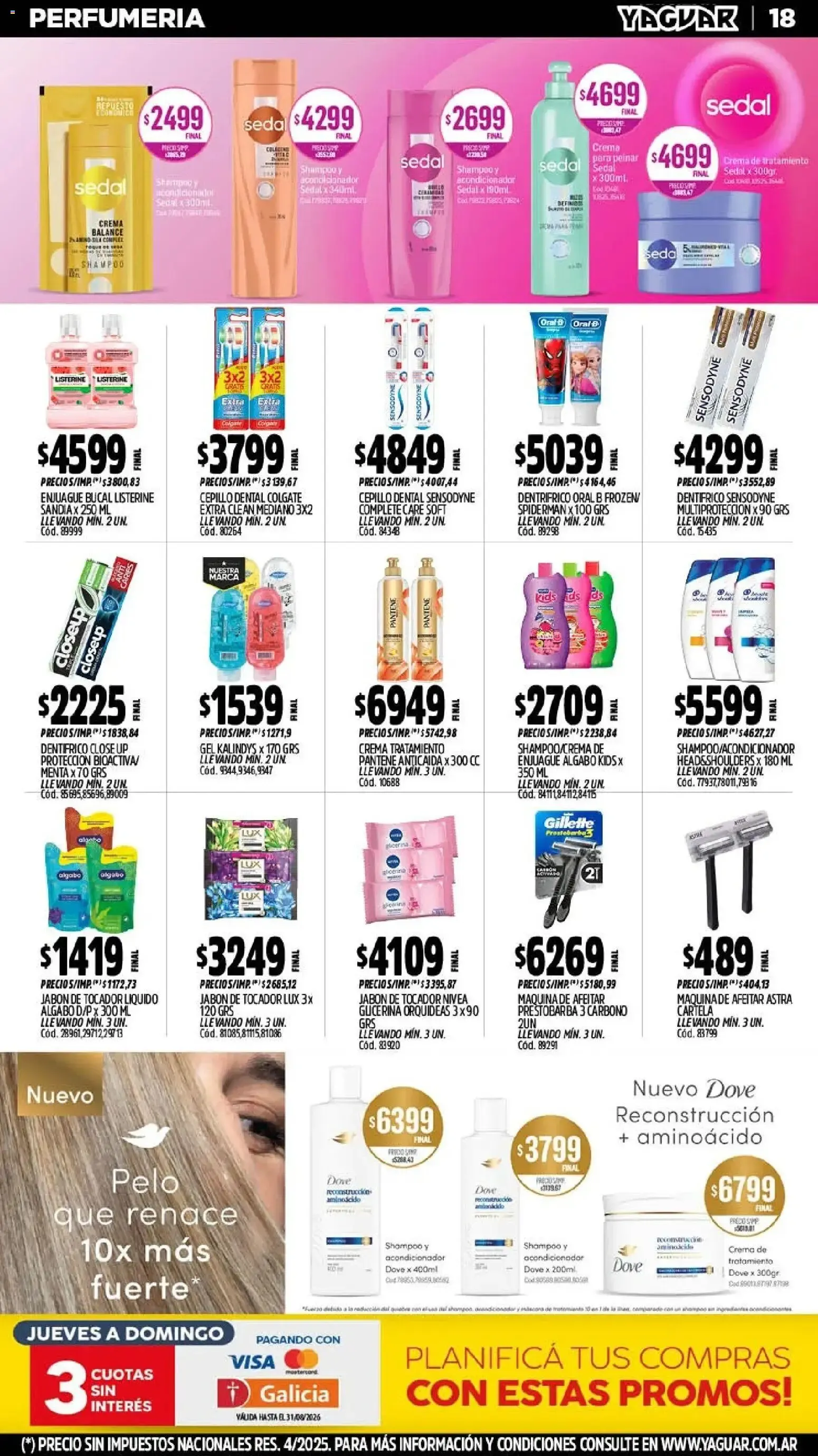Ofertas de Yaguar - Oferta Semanal Chaco del 03/08/2026 - 08/08/2026 3 de agosto al 8 de agosto 2026 - Página 18 del catálogo