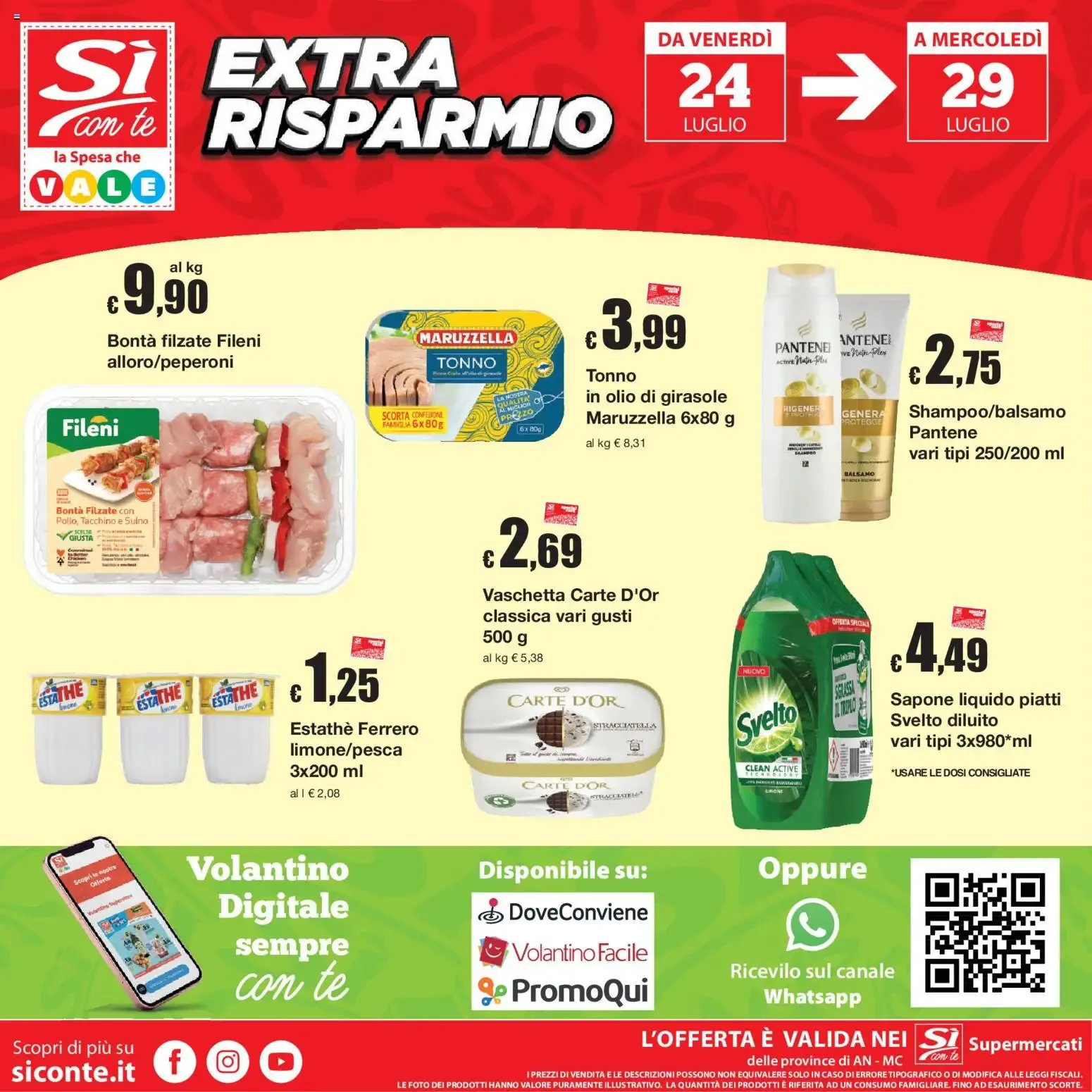 Sì con Te volantino dal 16/07/2026 - online Offerte da 16 luglio a 29 luglio di 2026 - Pagina del volantino 20