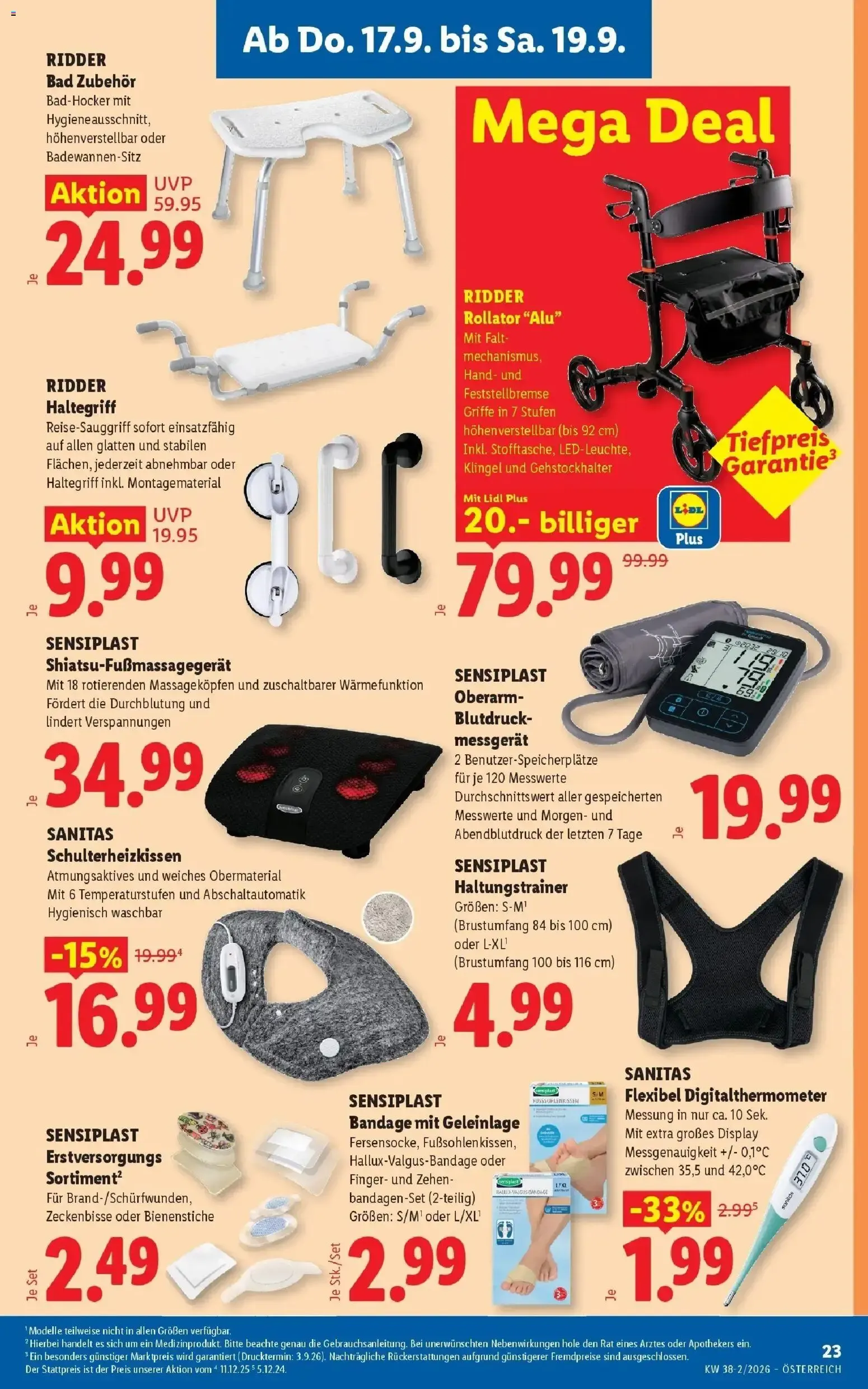 Lidl Aktion von 17. September bis 19. September 2026 - Flugblätt seite 27