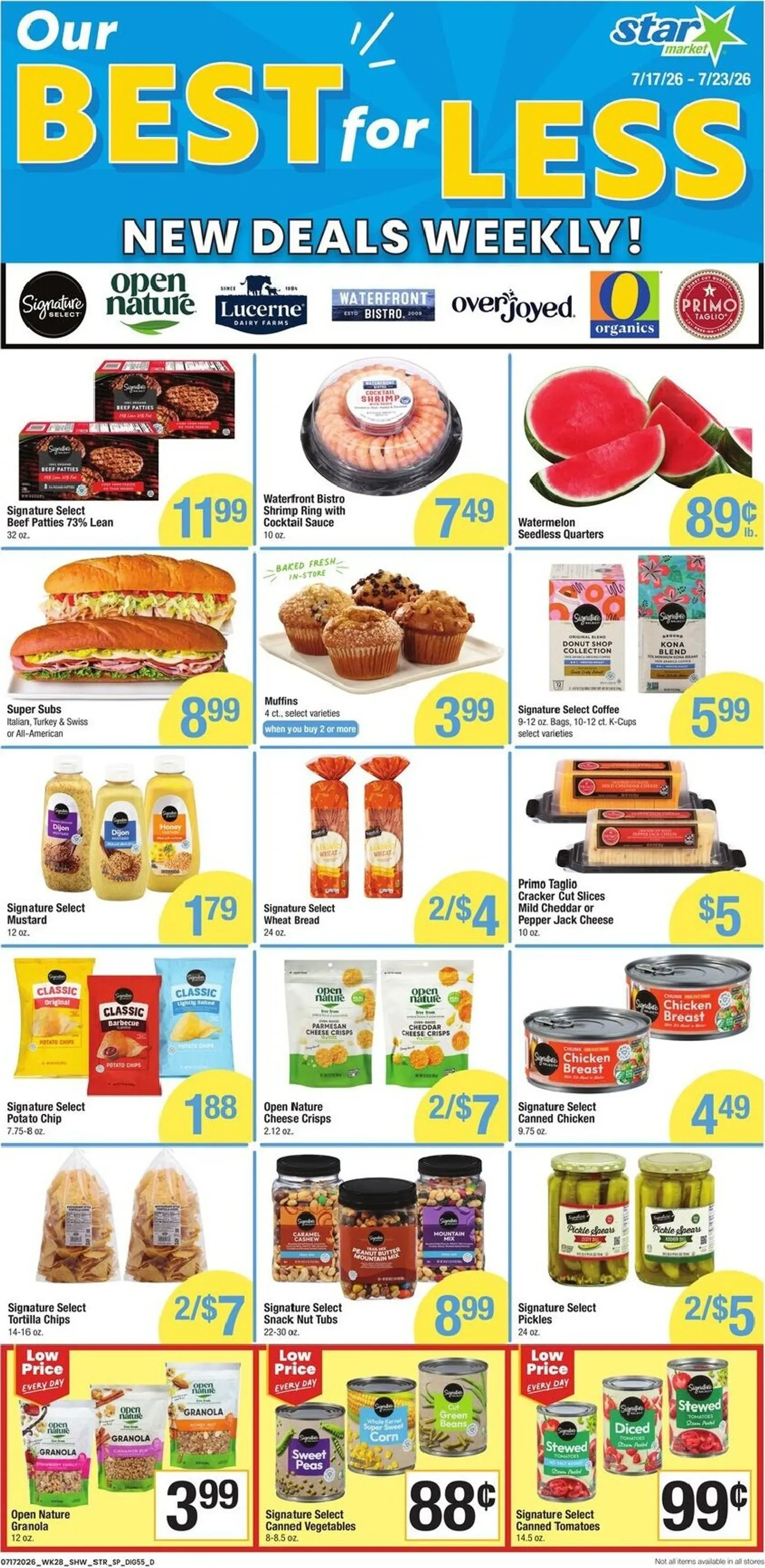 Weekly ad Current Star Market leaflet valid from Friday 07/17/2026 to Thursday 07/23/2026 from July 17 to July 23 2026 - Page 8