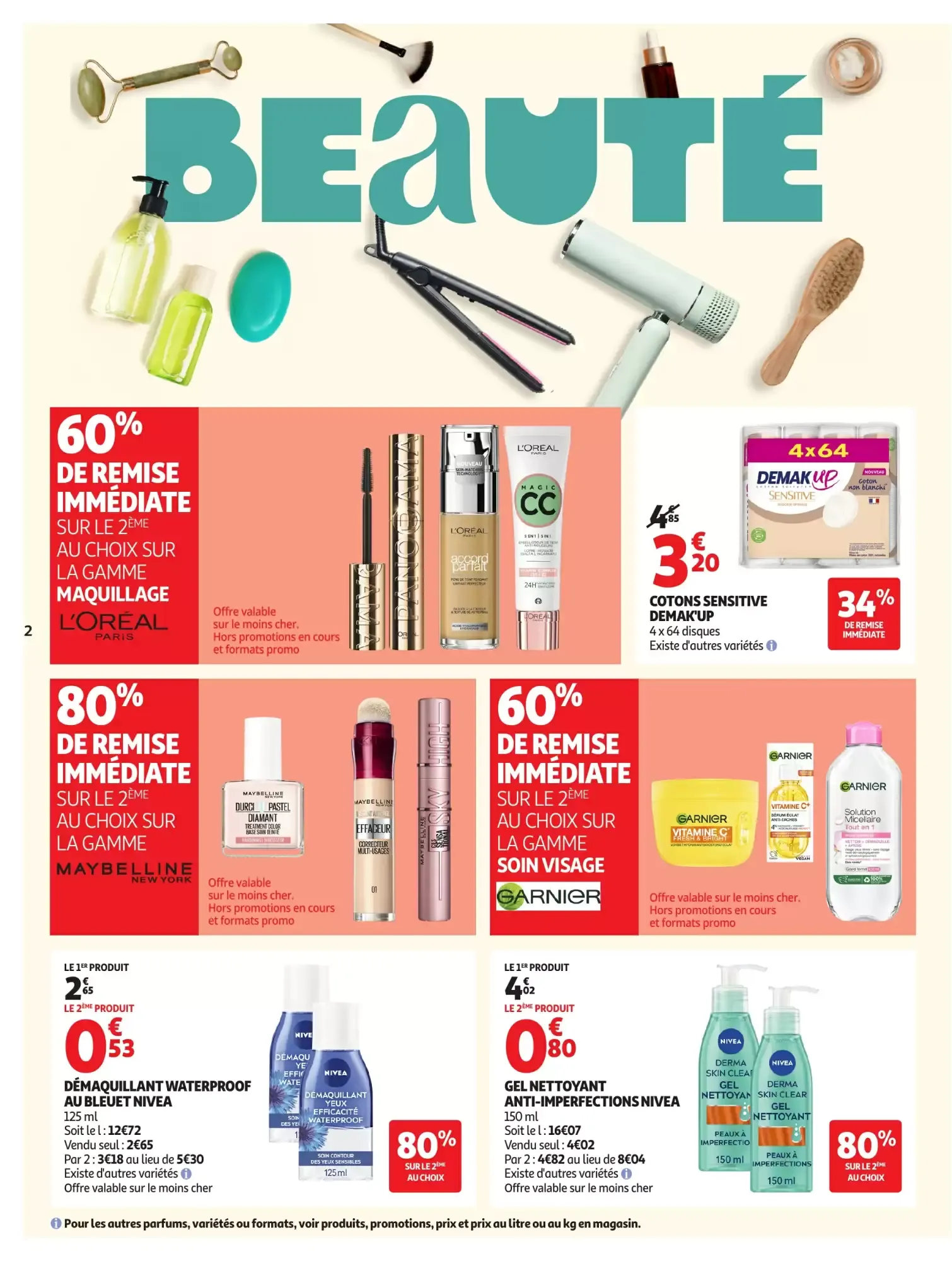 Catalogue Auchan | Beauté du 16 juin au 28 juin 2026 - Catalogue page 2