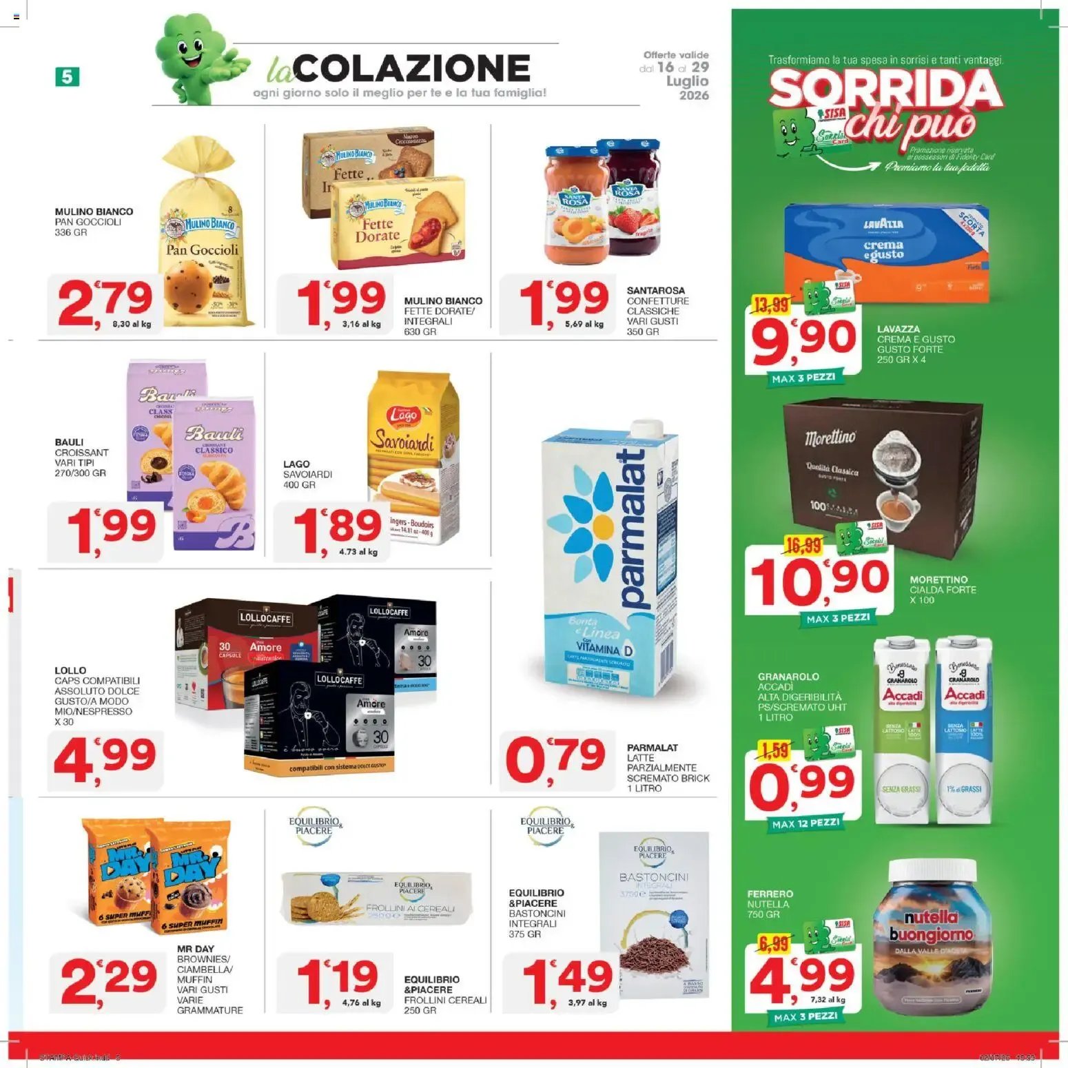 Nuovo SISA volantino Quick dal 16/07/2026 > offerte anteprima 🛍️ da 16 luglio a 29 luglio di 2026 - Pagina del volantino 4