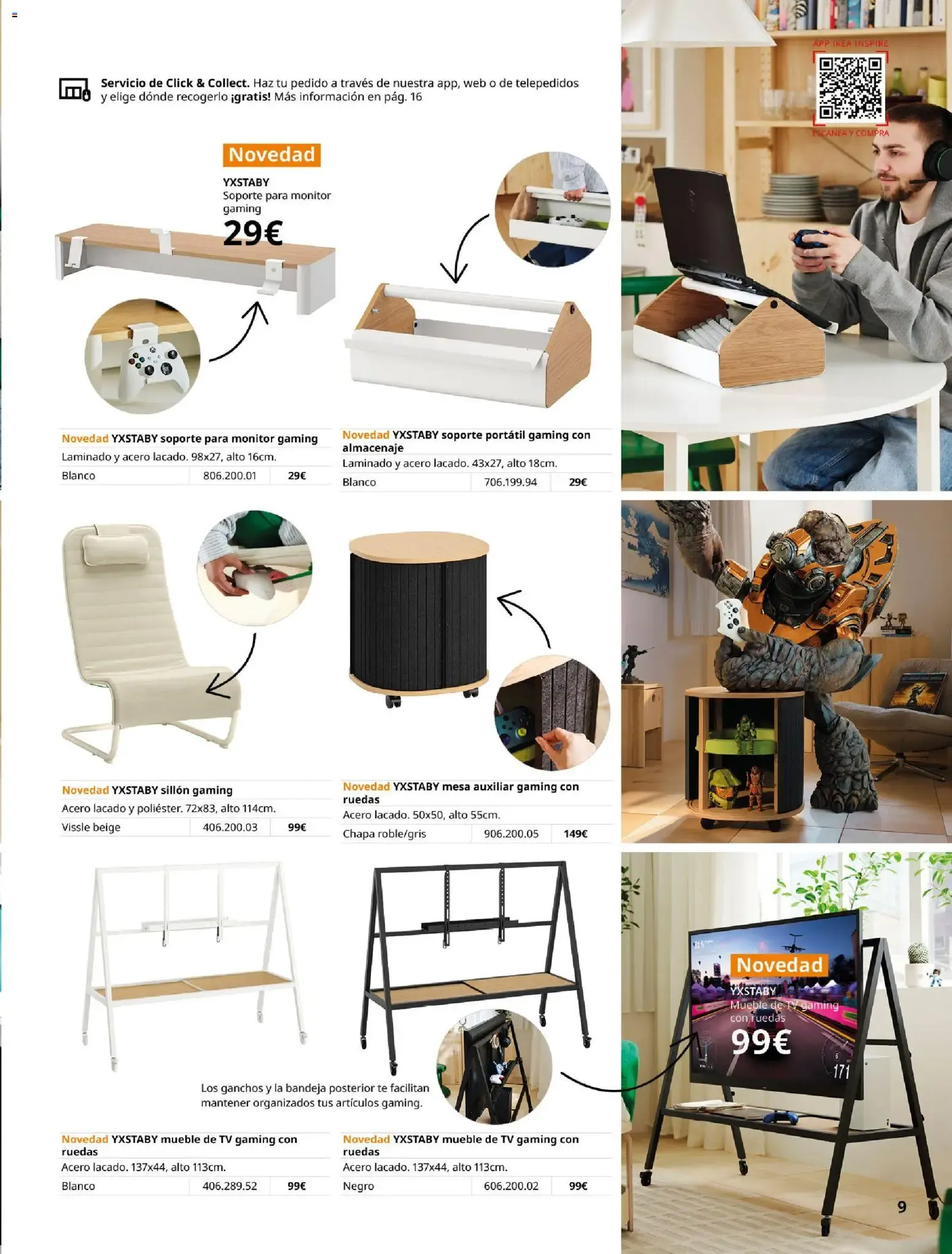 Catálogo de IKEA - Gaming del 01/10/2026 1 de octubre al 31 de enero 2027 - Página 9