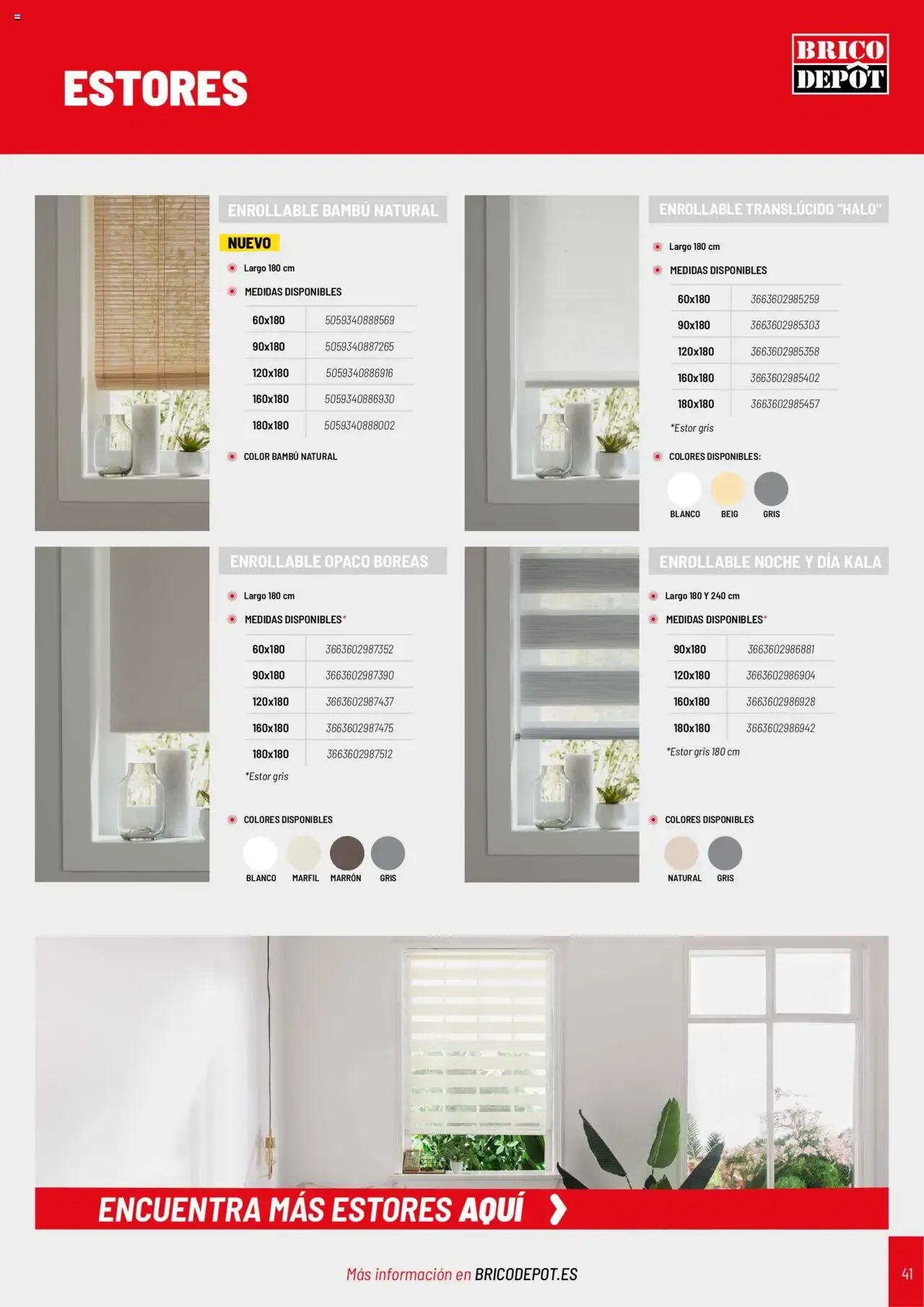 Catálogo de Brico Depôt Catálogo Puertas y Ventanas 2025 23 de julio al 30 de junio 2026 - Página 41