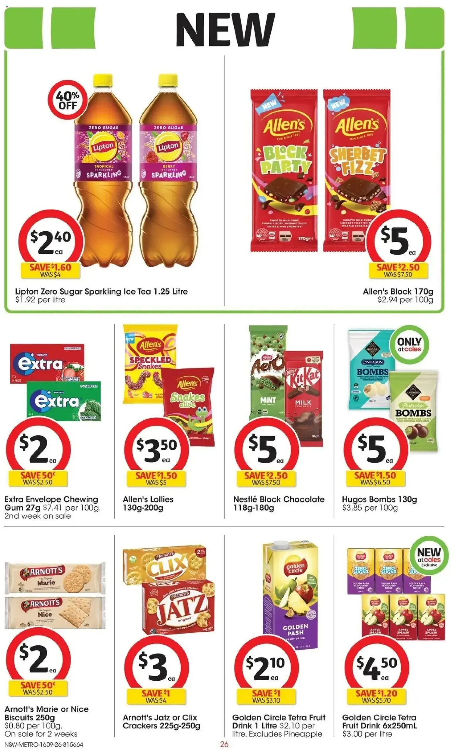 Coles catalogue valid from 16/09/2026 > Online Australia - Catalogue valid from 16 September to 22 September 2026 - page 26