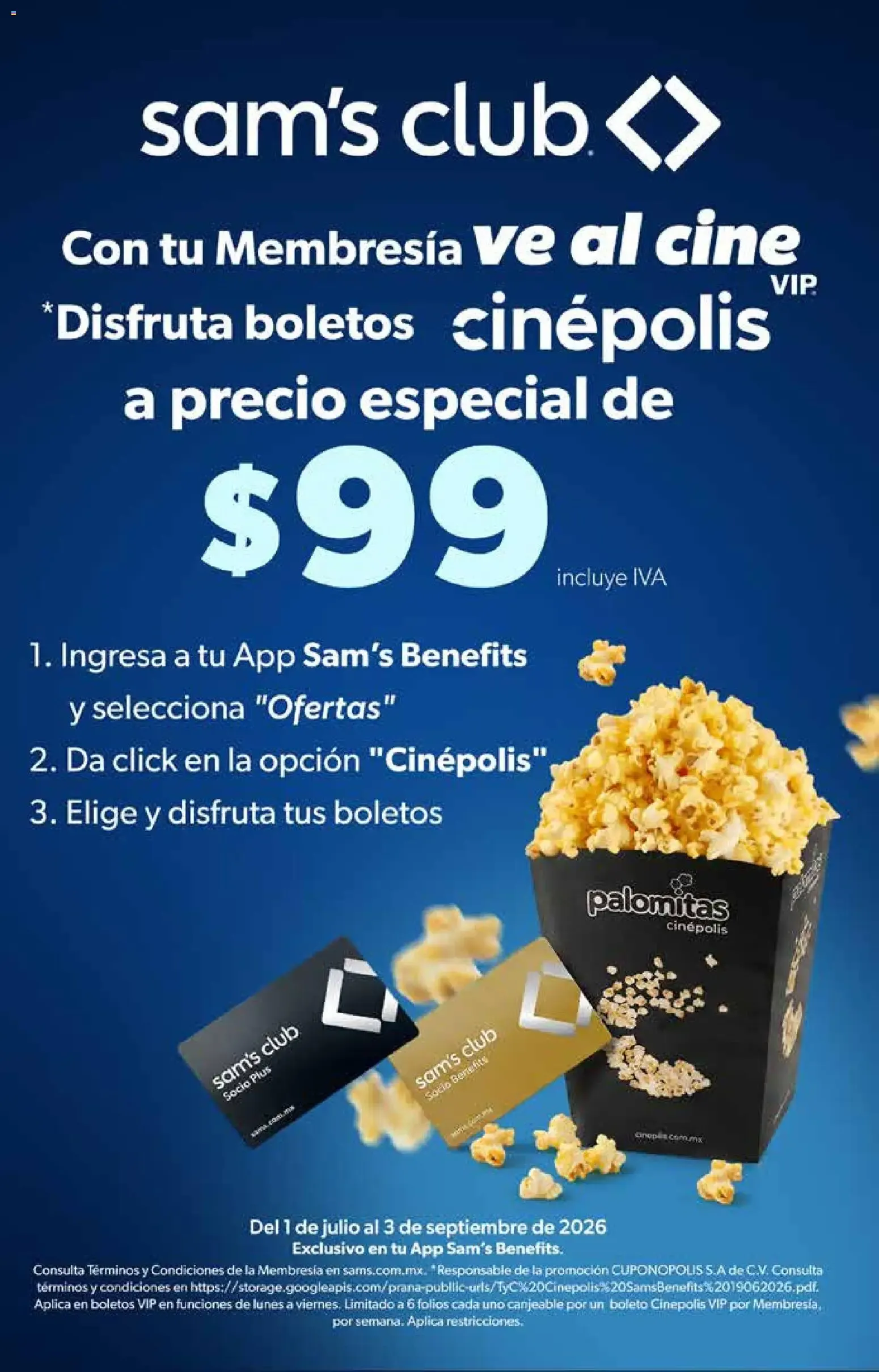 Catálogo de CUPONERA SAMS | Folleto de 05/08, Ofertas Agosto 2026 5 de agosto al 3 de septiembre 2026 - Pagina 32