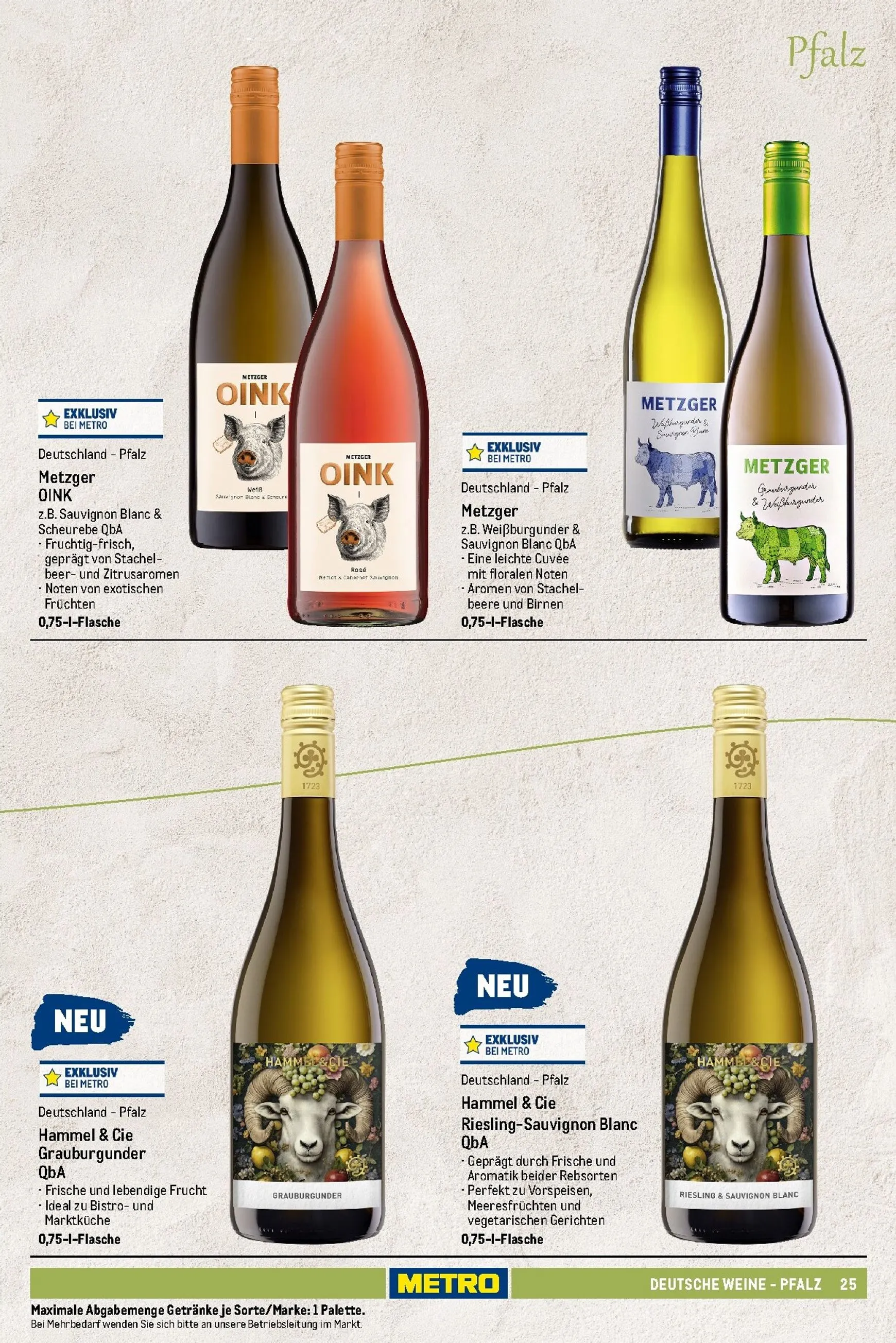 Sortimentskatalog Wein und Sekt für die perfekte Weinkarte von 1. November bis 30. September 2026 - Prospekt seite 26