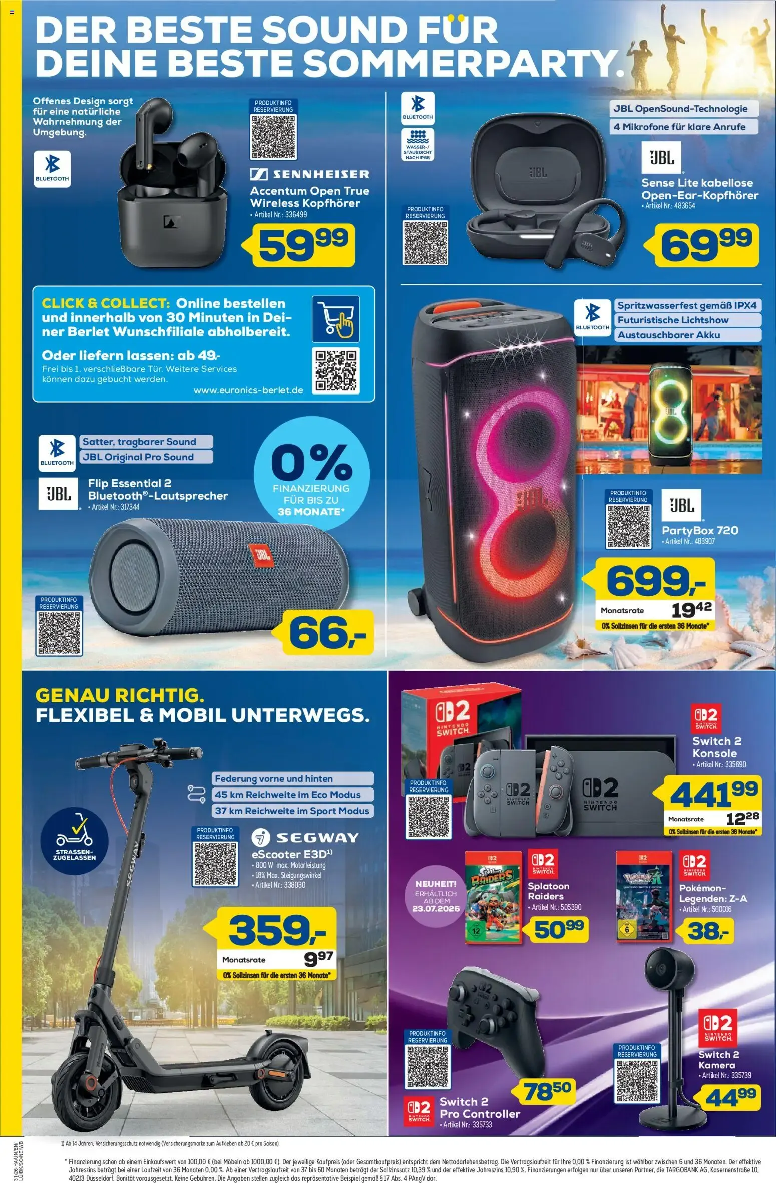 GENAU RICHTIG. SOMMER. SONNE. BESTE DEALS. von 23. Juli bis 29. Juli 2026 - Prospekt seite 6