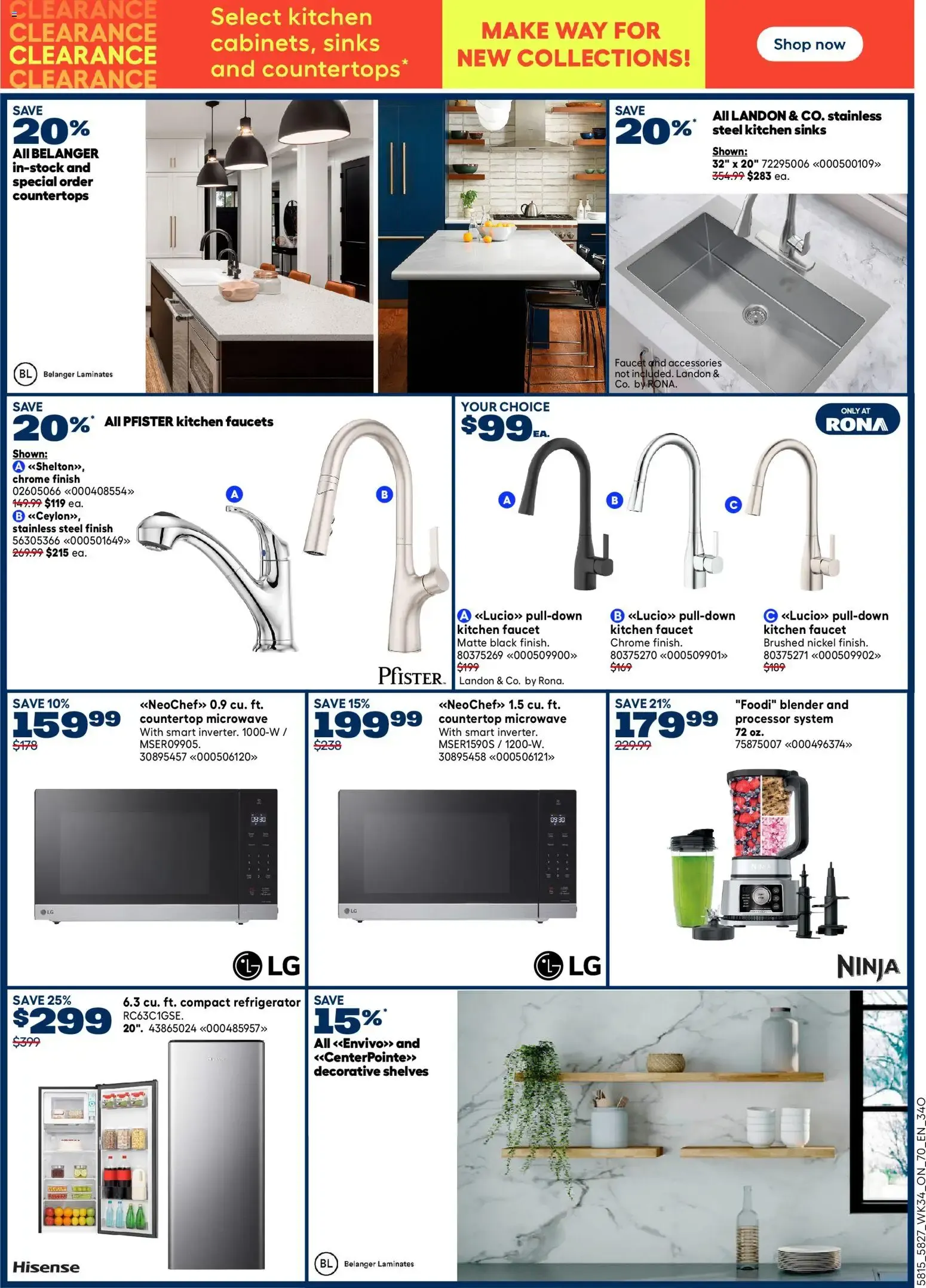 Rona weekly flyer from Sep 17, 2026 > weekly specials & deals from September 17 to September 30 2026 - flyer page 8