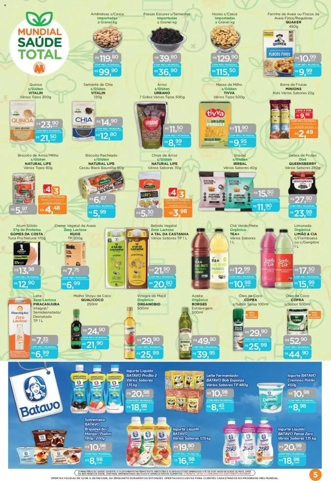 Encarte de Mundial de Ofertas - Show de Bola 12 de junho até 29 de junho 2026 - Pagina 5