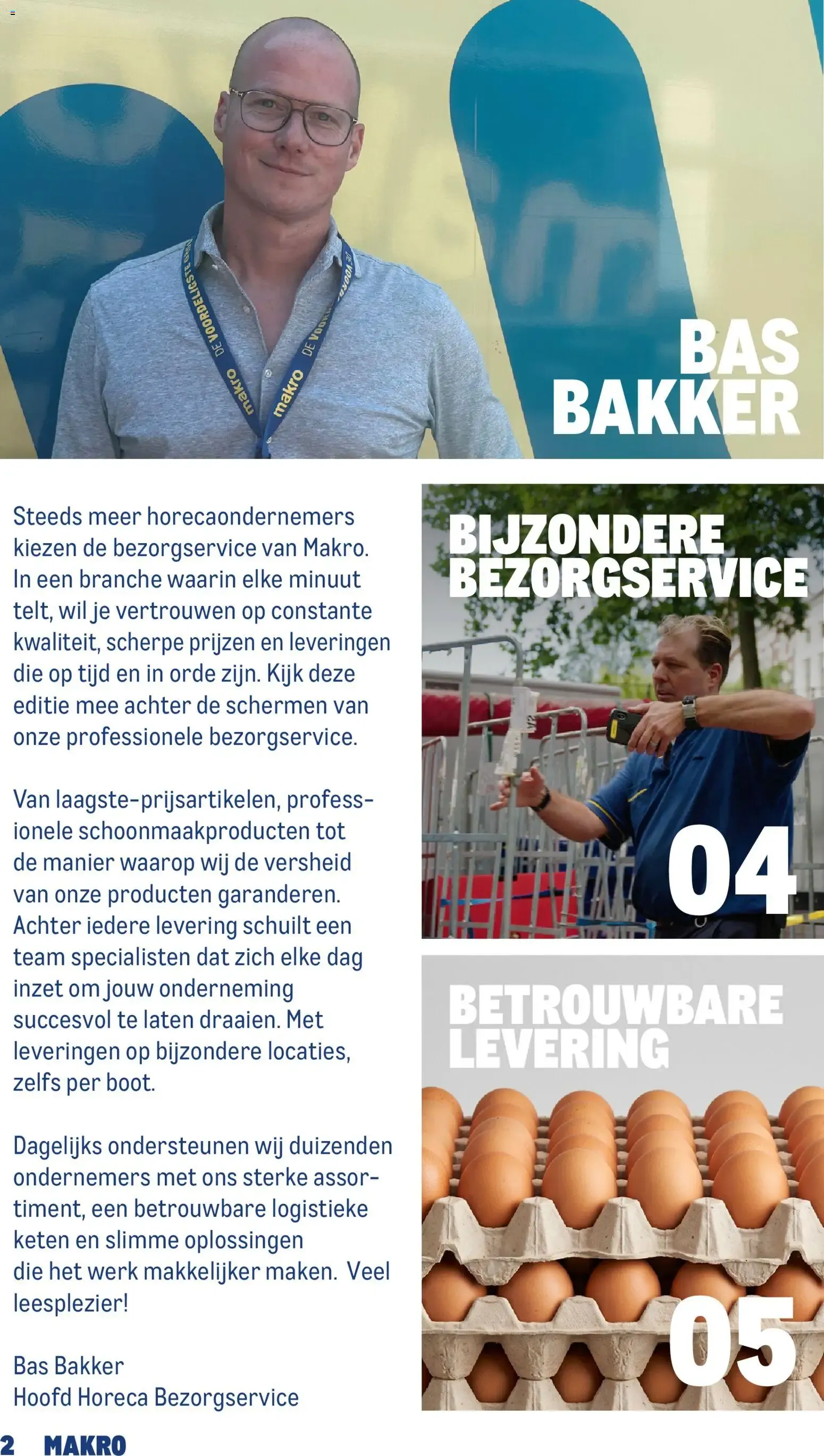 Makro Horeca Magazine - Bezorgservice als Succesfactor van 11 augustus tot 31 december 2026 - Folder pagina 2