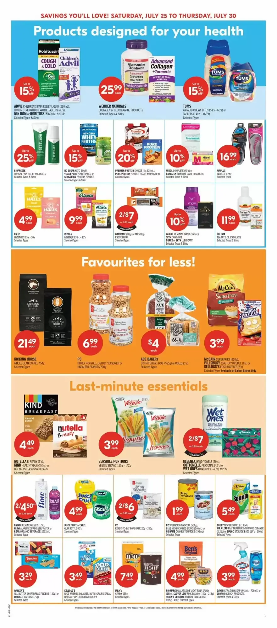 Shoppers Drug Mart flyer week 30 from July 25 to July 30 2026 - flyer page 16