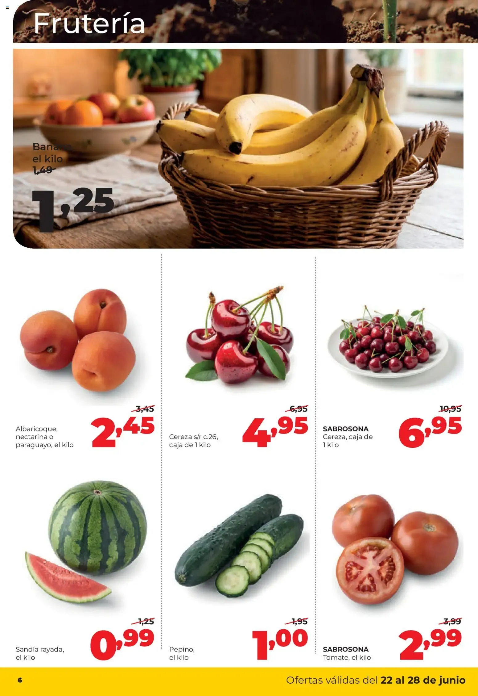 Catálogo de Alimerka folleto >> 22/06 - 28/06/2026 (catálogo) 22 de junio al 28 de junio 2026 - Página 6