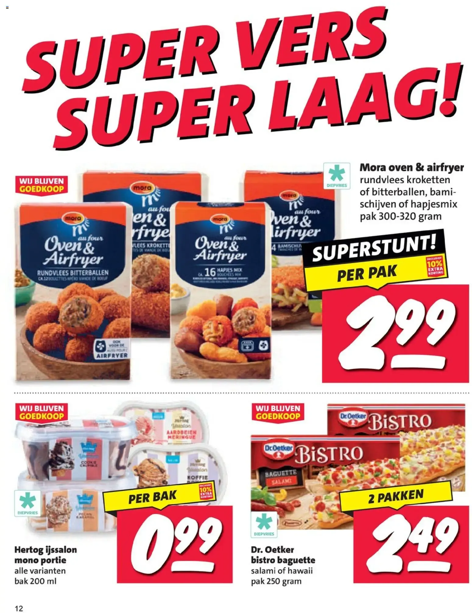 Nettorama MERKENDISCOUNT - DISCOUNT PRIJS! Budgetboodschappen nergens goedkoper! van 7 september tot 13 september 2026 - Folder pagina 12