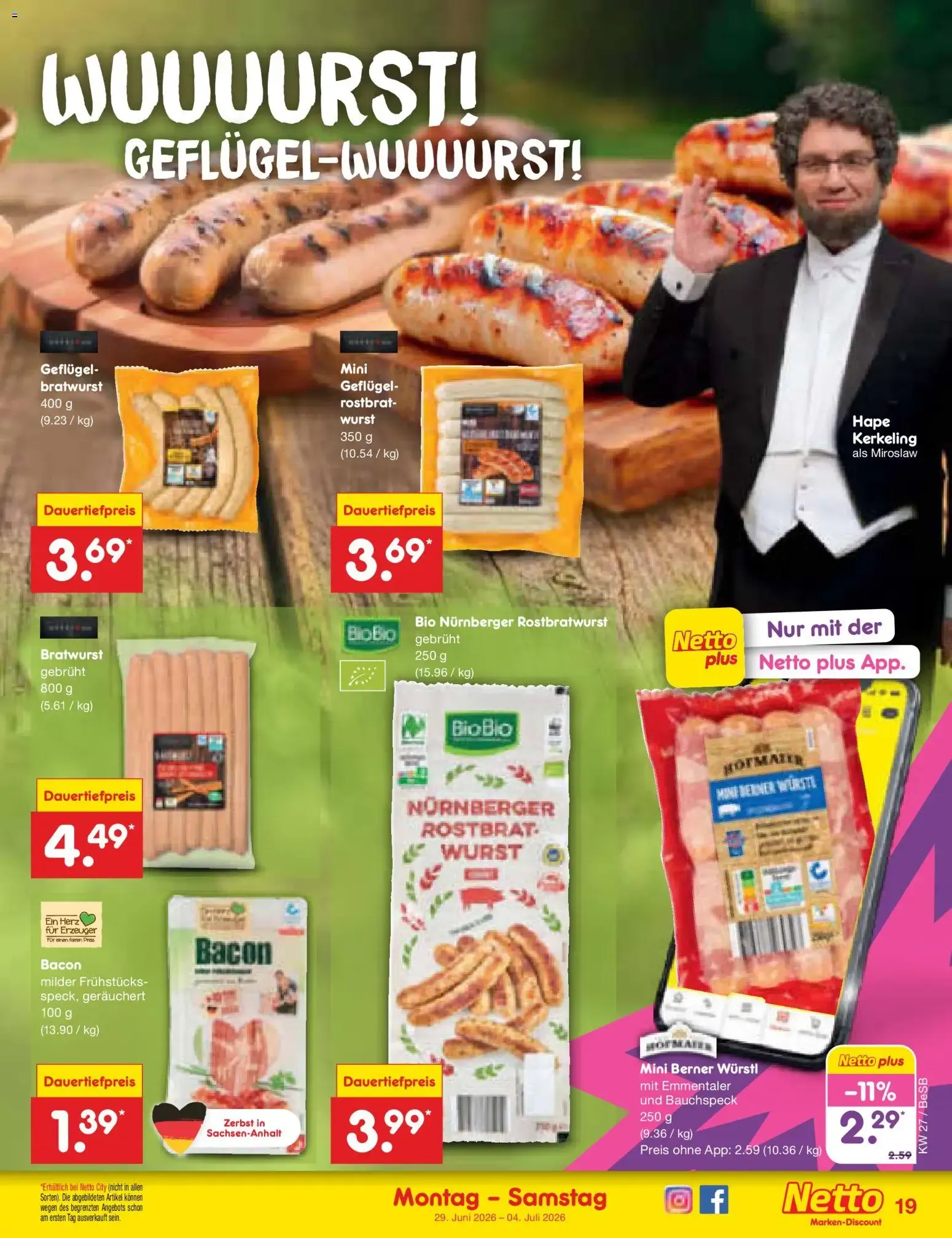 Netto Marken-Discount Prospekt (ab 29.06.2026) » Angebote von 29. Juni bis 4. Juli 2026 - Prospekt seite 27