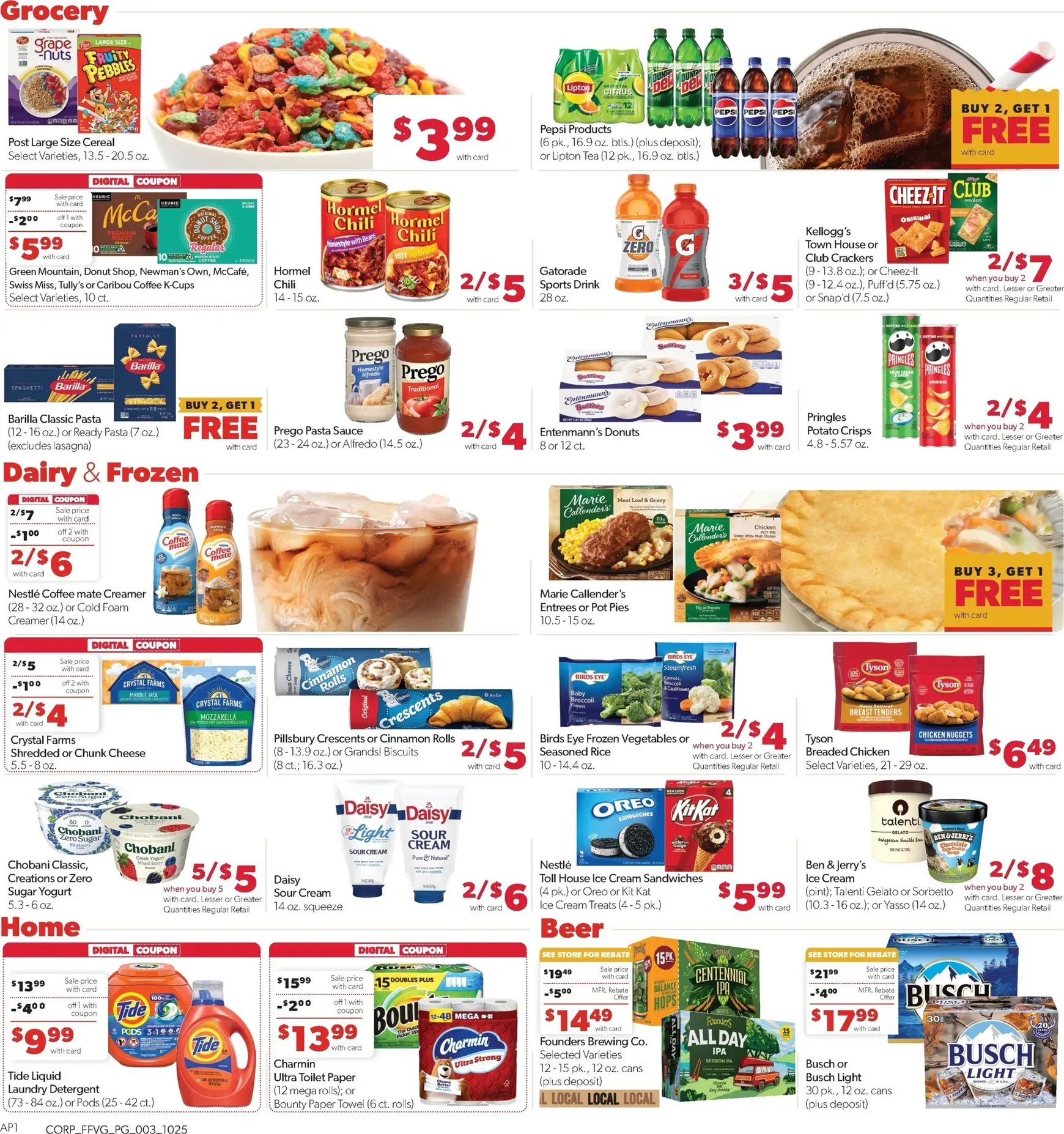 Weekly ad Current Family Fare leaflet valid from Sunday 10/25/2026 to Saturday 10/31/2026 from October 25 to October 31 2026 - Page 3