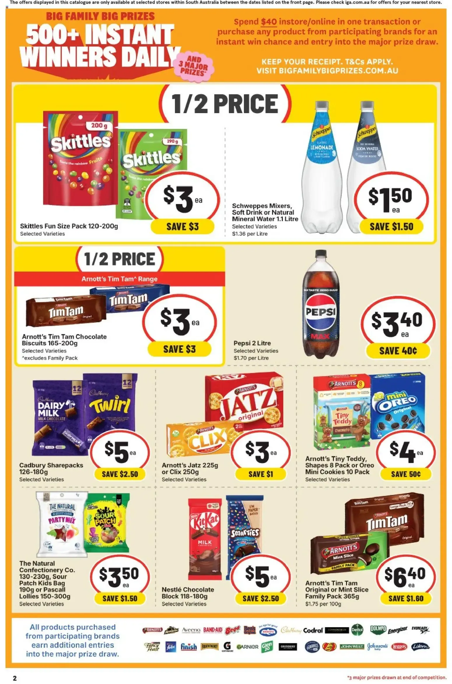 IGA Big Family Big Prizes - Catalogue valid from 15 July to 21 July 2026 - page 2