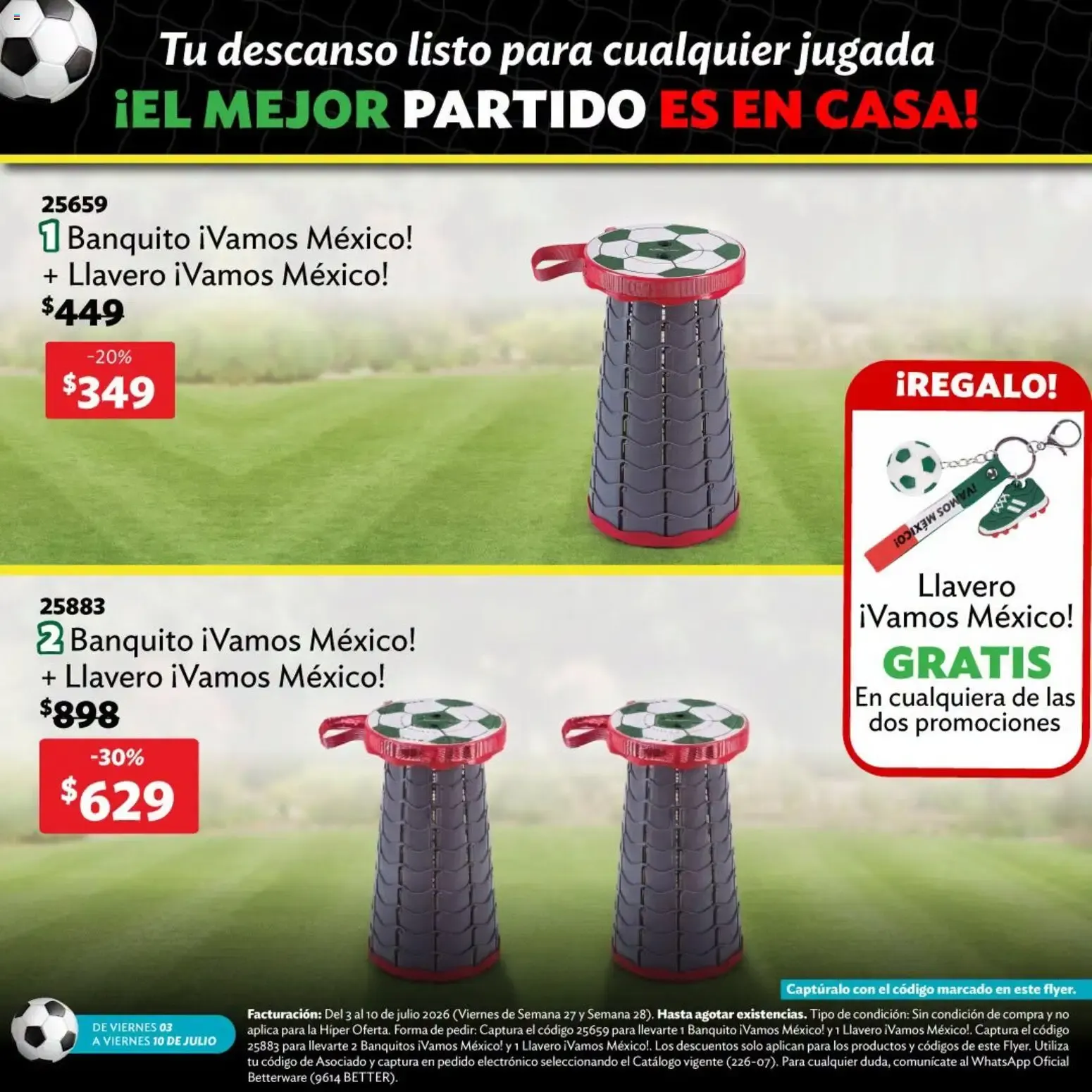 Catálogo de ¿Y SI SÍ APROVECHAS ESTAS OFERTAS? Llévate tus favoritos 3 de julio al 10 de julio 2026 - Pagina 4