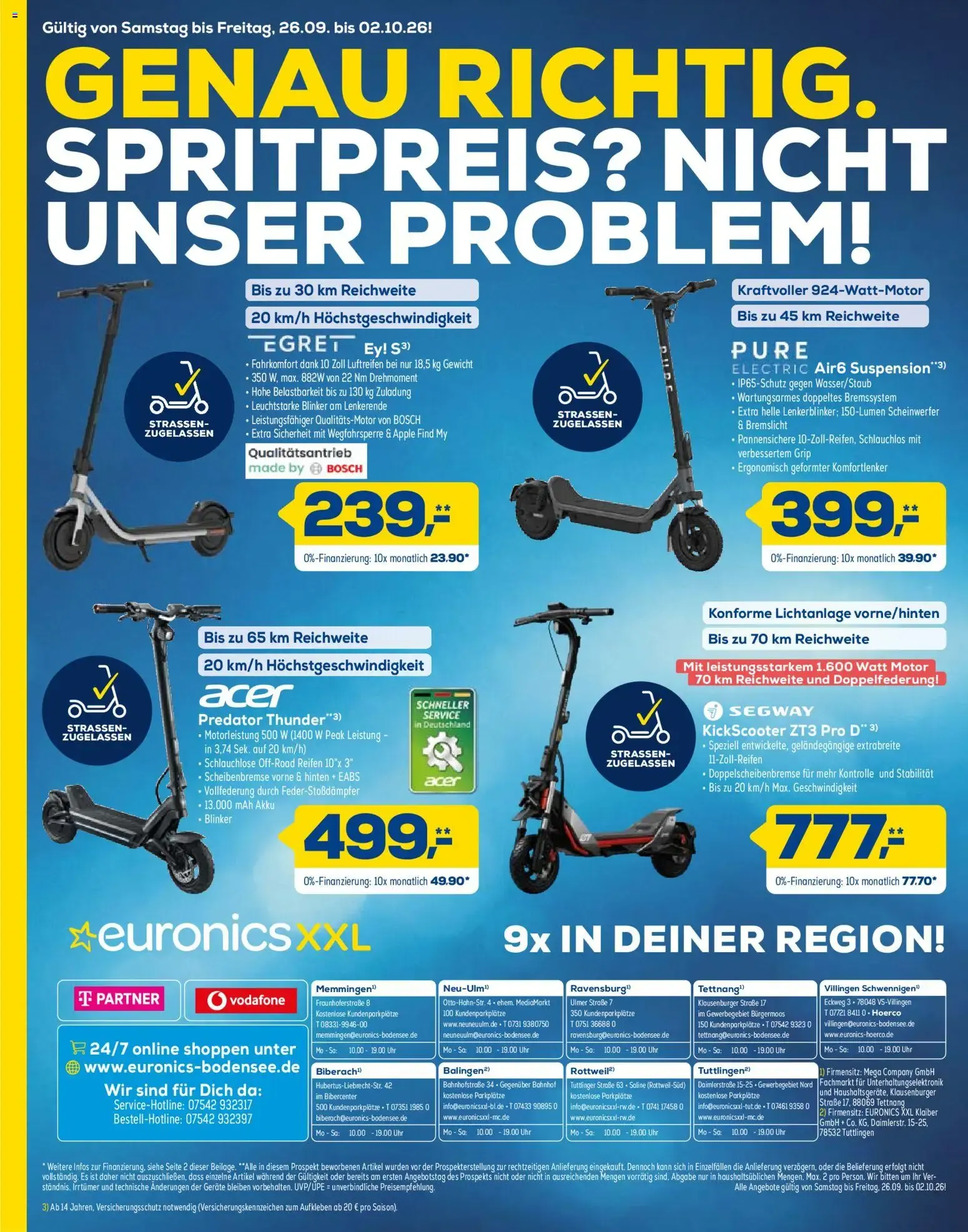 EuronicsXXL: Die besten Deals gibt's jetzt. von 26. September bis 2. Oktober 2026 - Prospekt seite 12