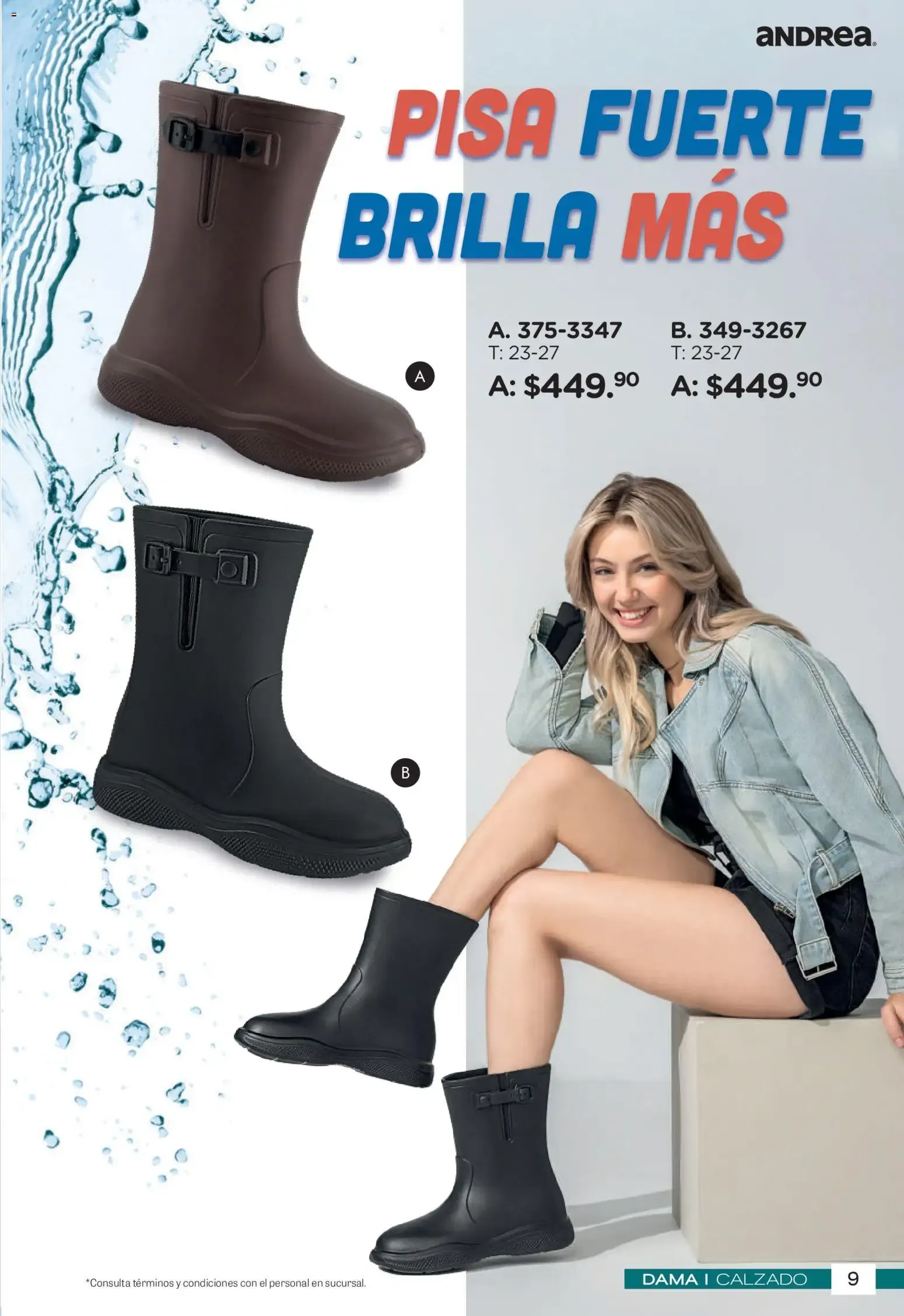 Catálogo de Andrea catálogo Botas de Lluvia 2026 - Catálogos en línea de 26/04 - 31/10 26 de abril al 31 de octubre 2026 - Pagina 9