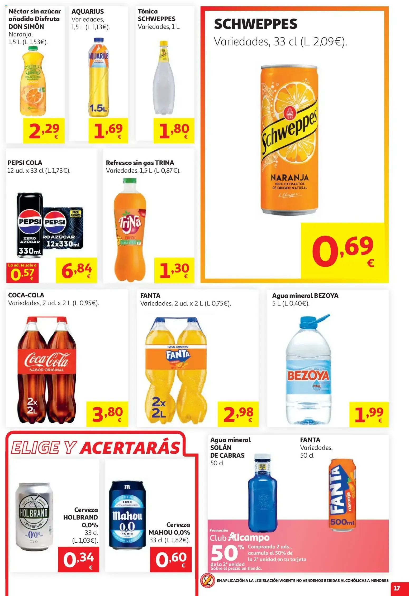 Catálogo de Alcampo HG Nacional No Litoral 15/07/2026 - 28/07/2026 15 de julio al 28 de julio 2026 - Página 17