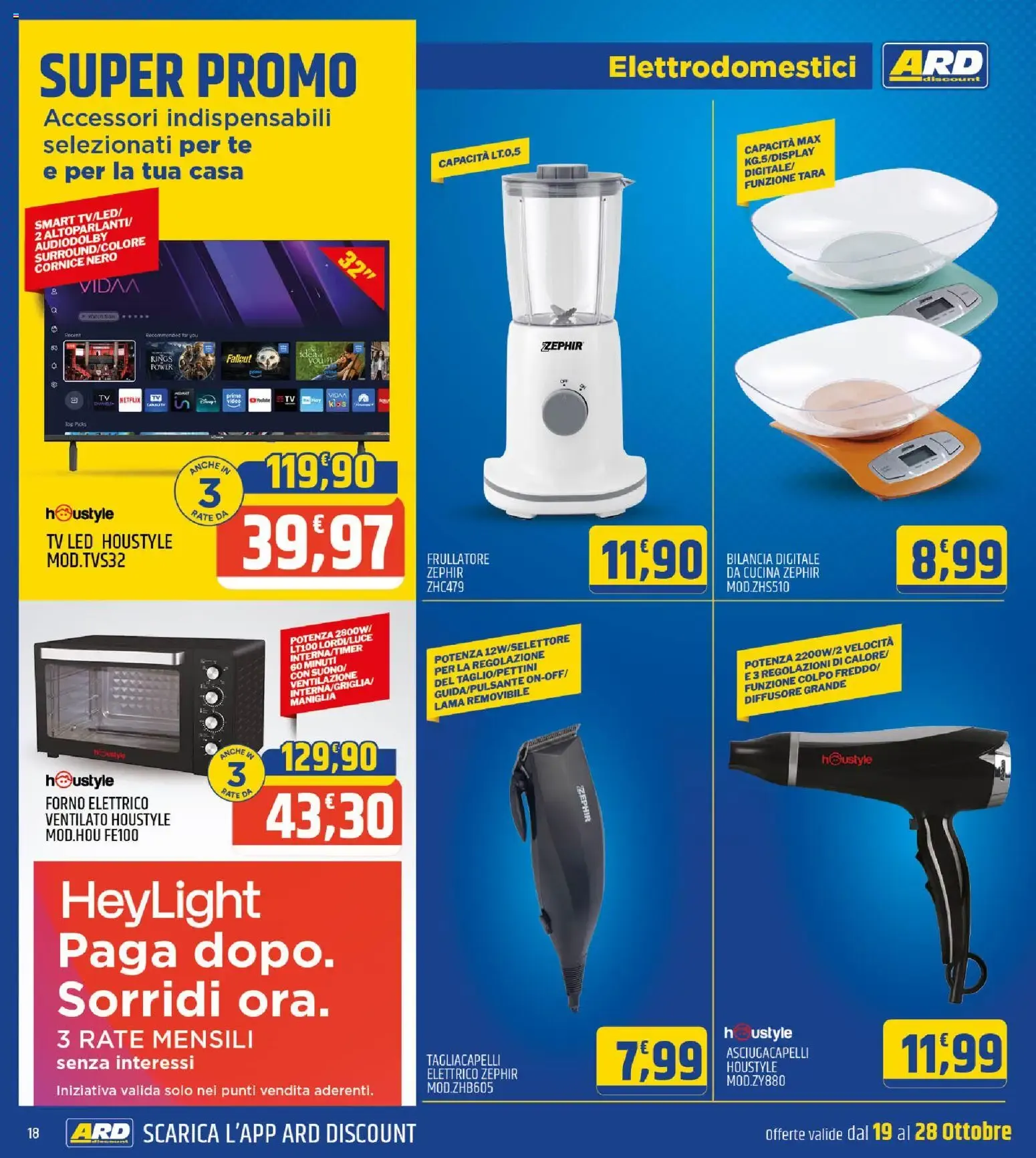 ARD discount Super Prezzi da 19 ottobre a 28 ottobre di 2026 - Pagina del volantino 18