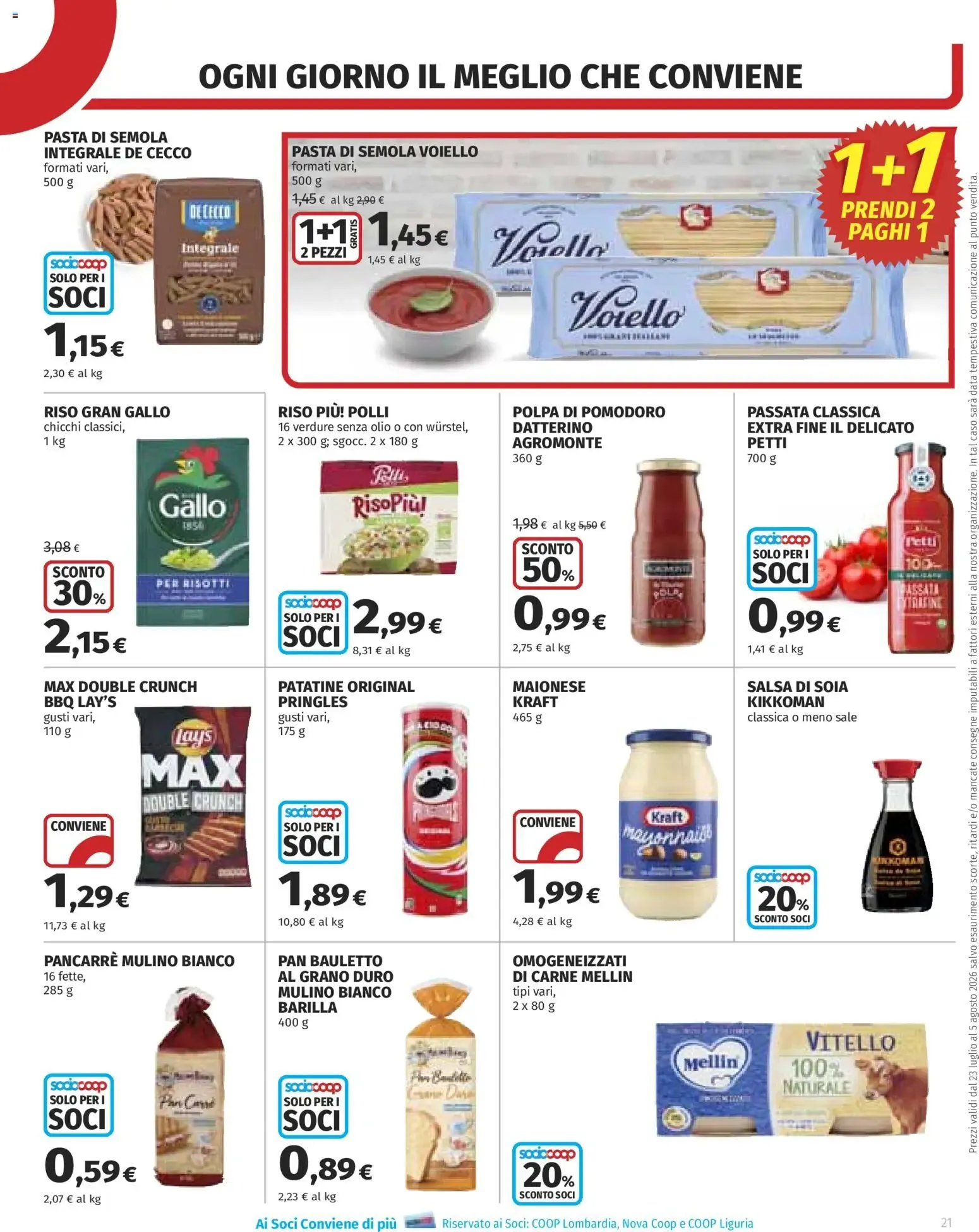 Volantino COOP Anteprima dal 23/07/2026 > NUOVO Promozioni da 23 luglio a 5 agosto di 2026 - Pagina del volantino 21