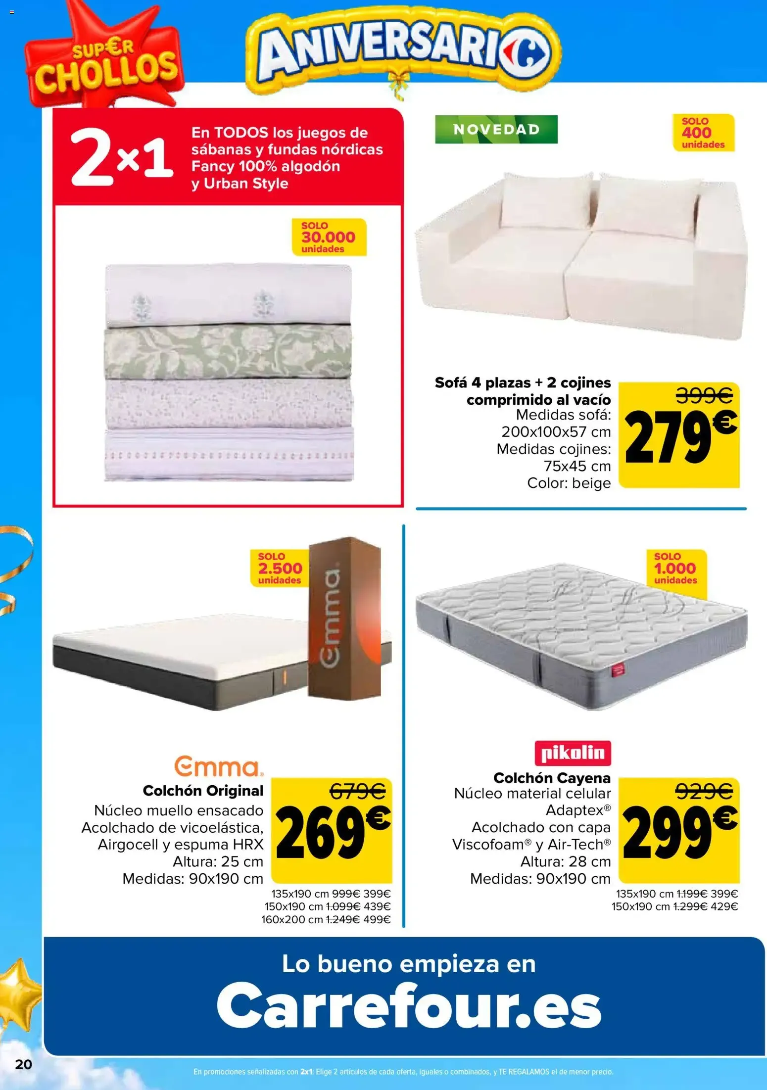 Catálogo de Carrefour Super chollos del 06/10/2026 | Catálogo 6 de octubre al 19 de octubre 2026 - Página 20