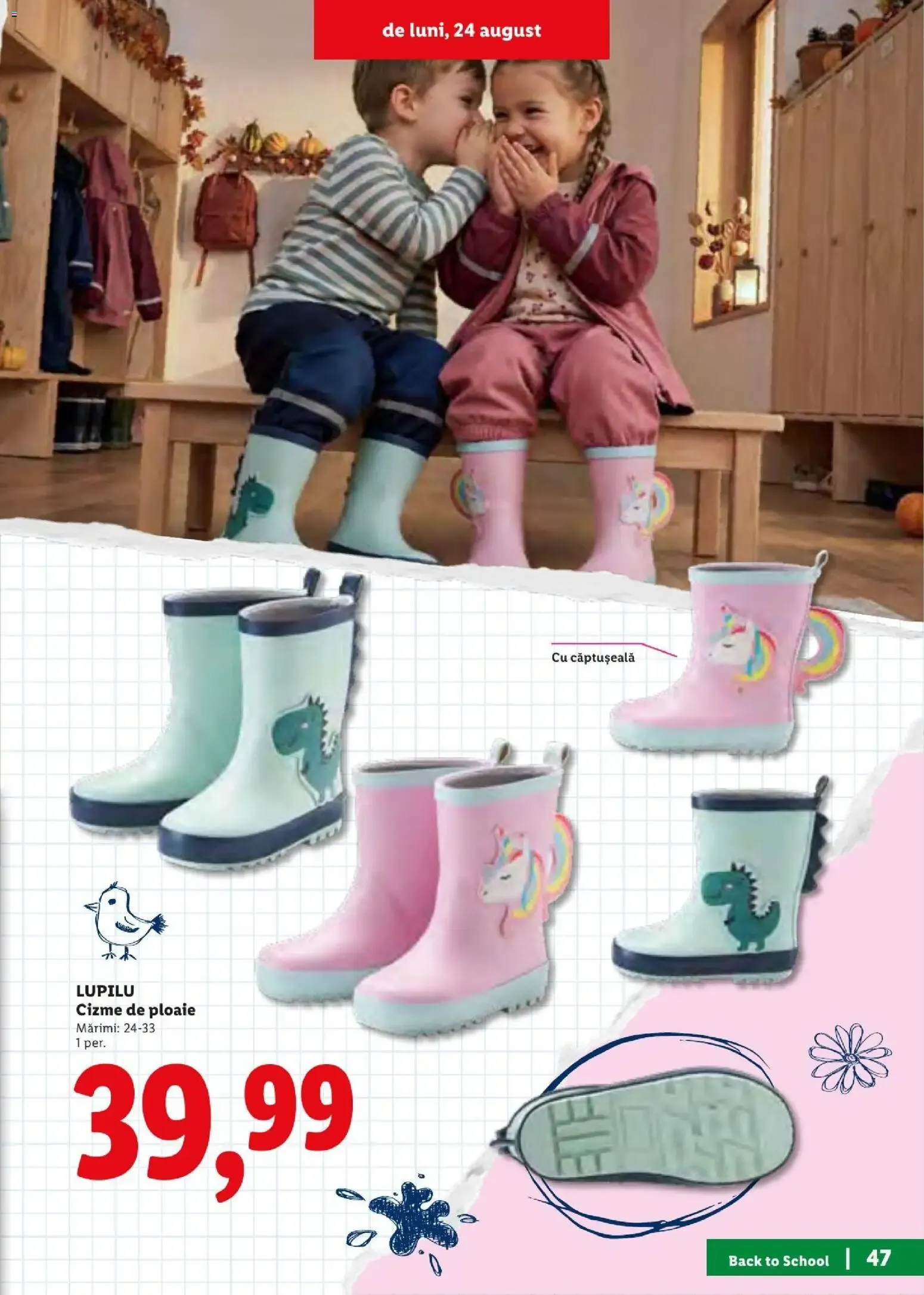 Catalog Catalog LIDL 10.08.2026 - Oferta și Revista online de la 10 august până la 30 august 2026 - Revista Pagina 47