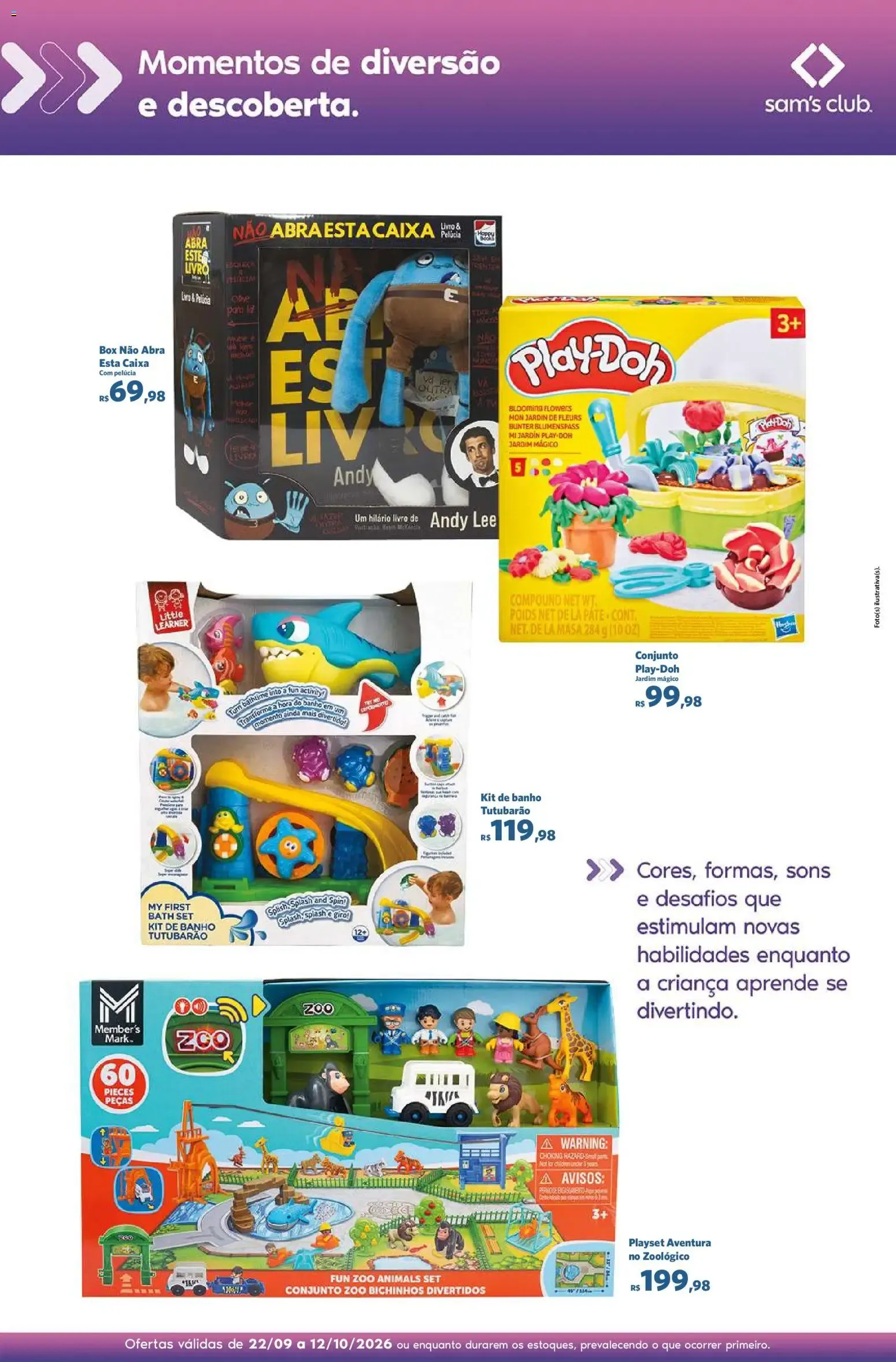 Encarte de Sam's Club ofertas Dia das Crianças de 22/09/2026 | Promoções Online 22 de setembro até 12 de outubro 2026 - Pagina 4