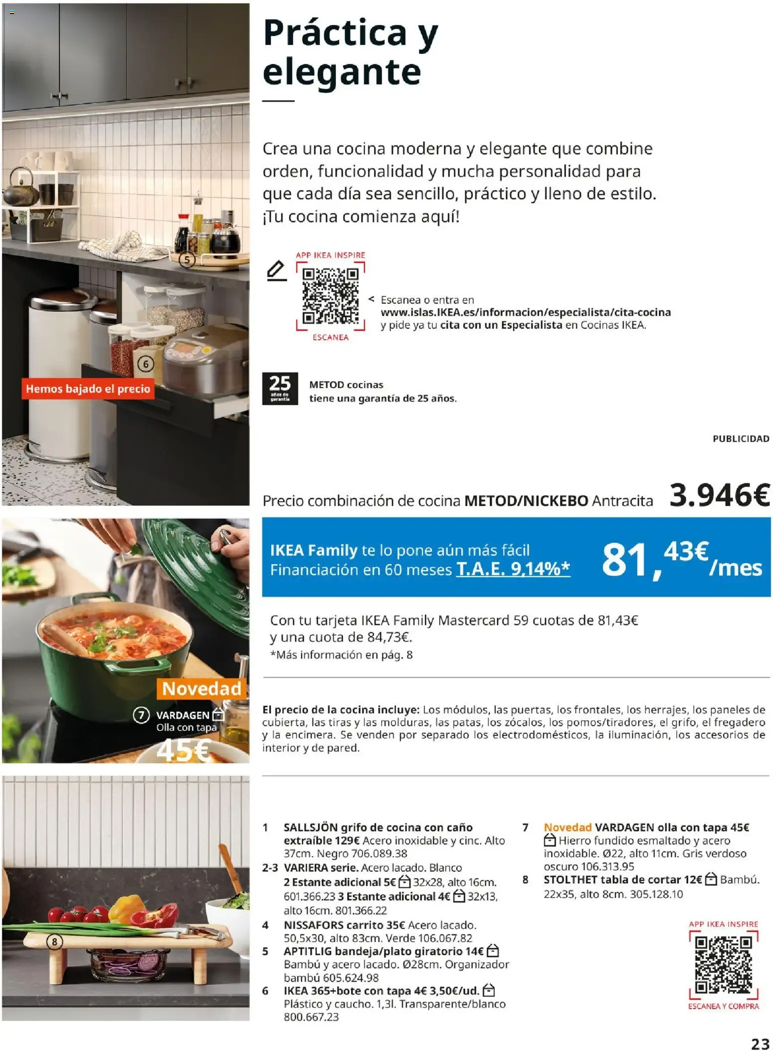 Catálogo de IKEA - Cocinas 1 de septiembre al 31 de enero 2027 - Página 23