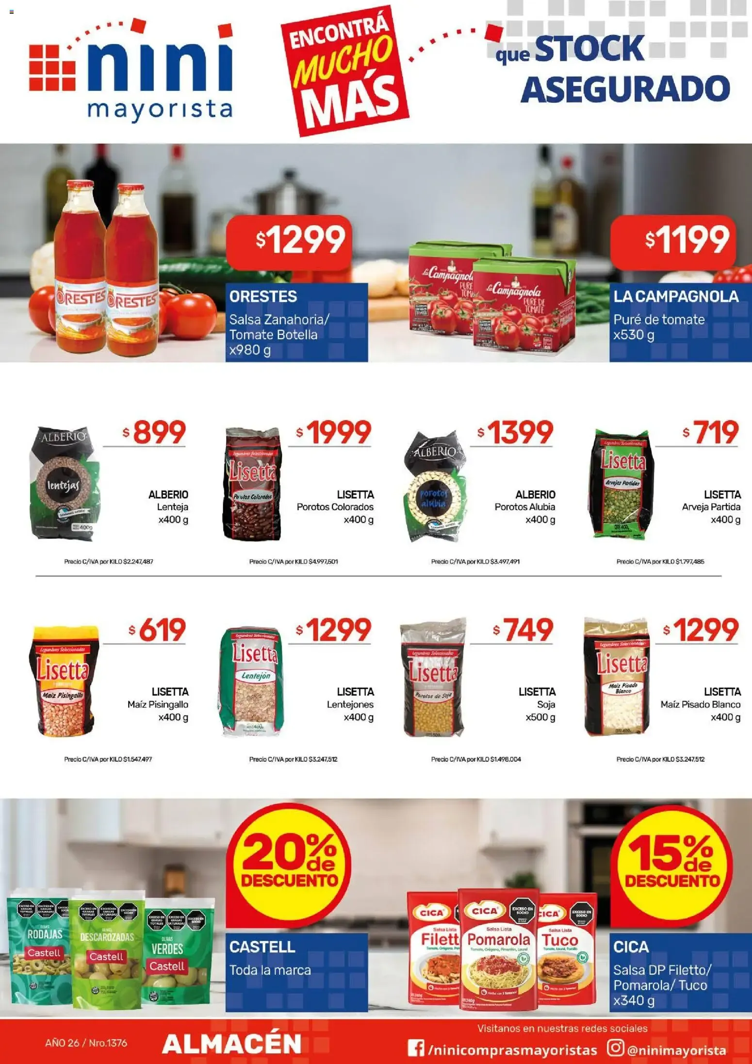 Ofertas de NINI Mayorista catálogo del 07/09/2026 - 13/09/2026 7 de septiembre al 13 de septiembre 2026 - Página 30 del catálogo