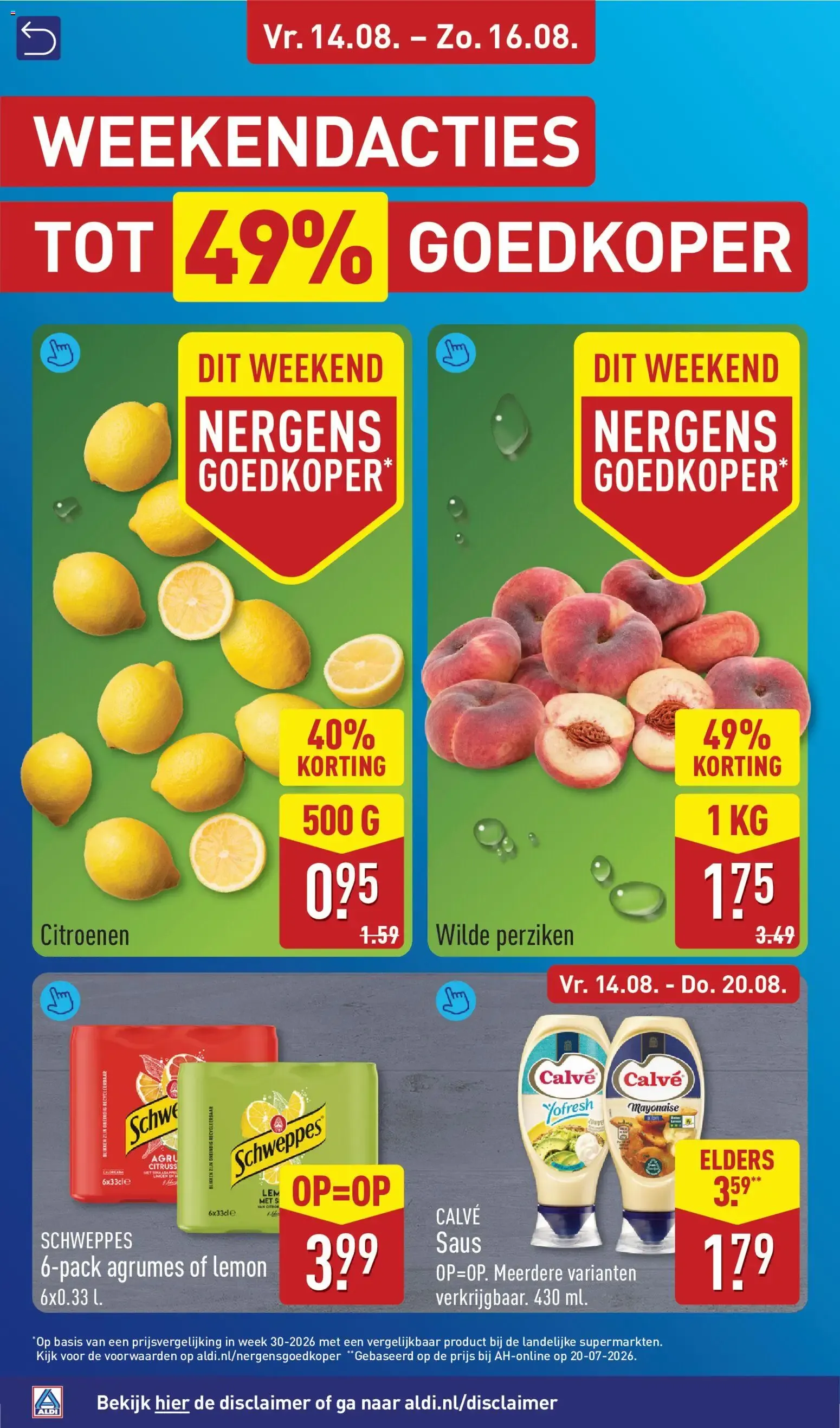 Aldi folder vanaf 10-08-2026 (volgende, deze week) van 10 augustus tot 16 augustus 2026 - Folder pagina 58