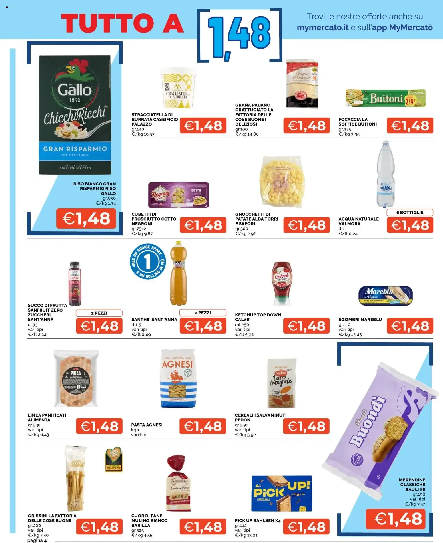 Mercatò volantino dal 22/10/2026 - online Offerte da 22 ottobre a 1 novembre di 2026 - Pagina del volantino 4