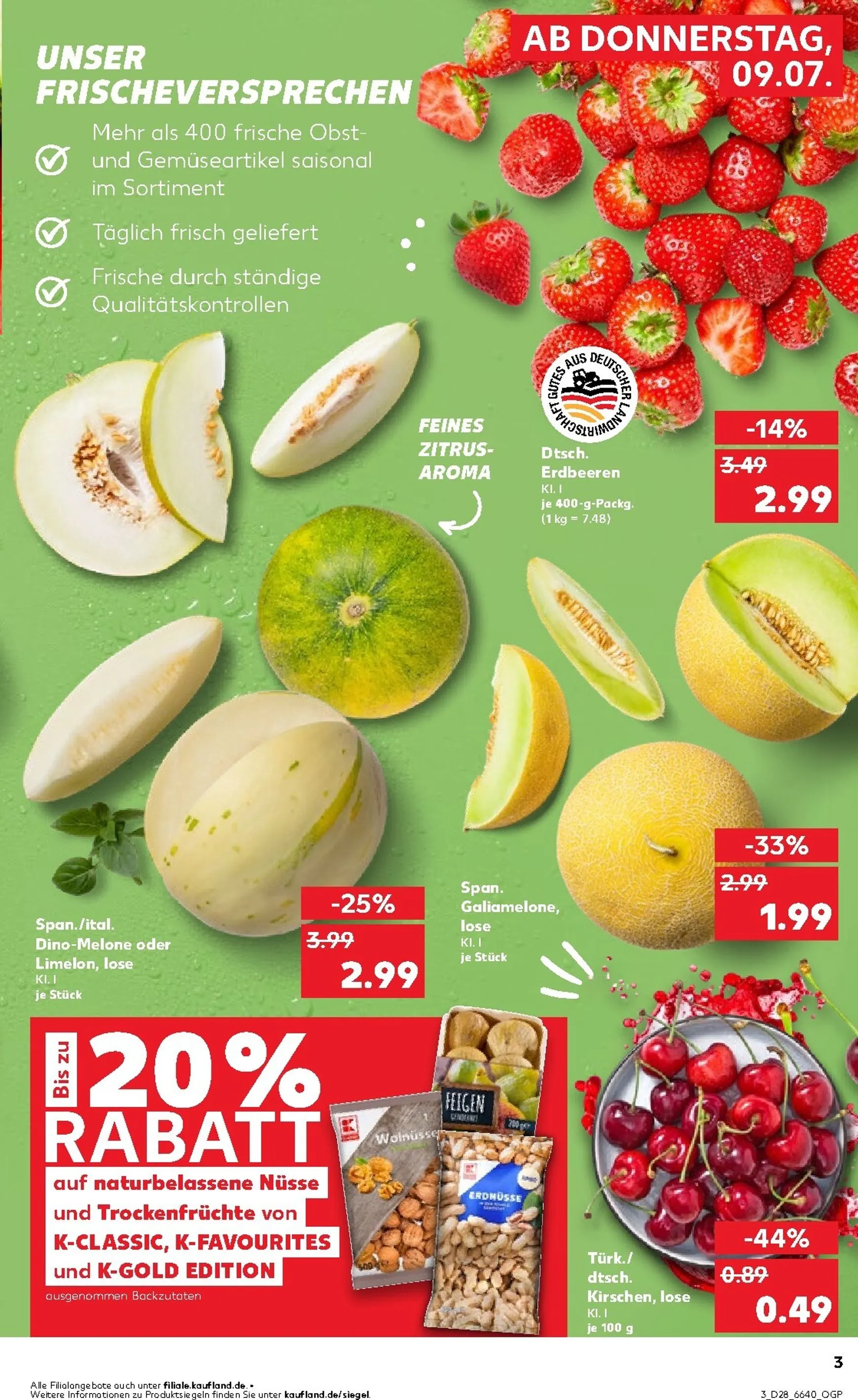 Kaufland Prospekt nächste Woche – von Donnerstag 09.07.2026 bis Mittwoch 15.07.2026 von 9. Juli bis 15. Juli 2026 - Prospekt seite 3