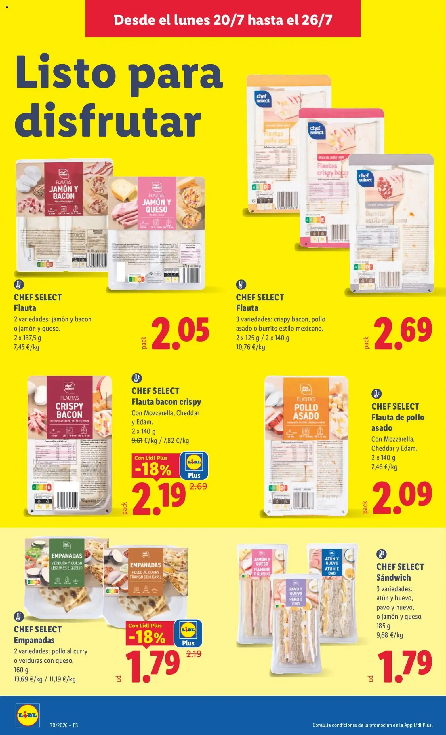 Catálogo de Lidl folleto del 20/07/2026 | Ofertas 20 de julio al 26 de julio 2026 - Página 10