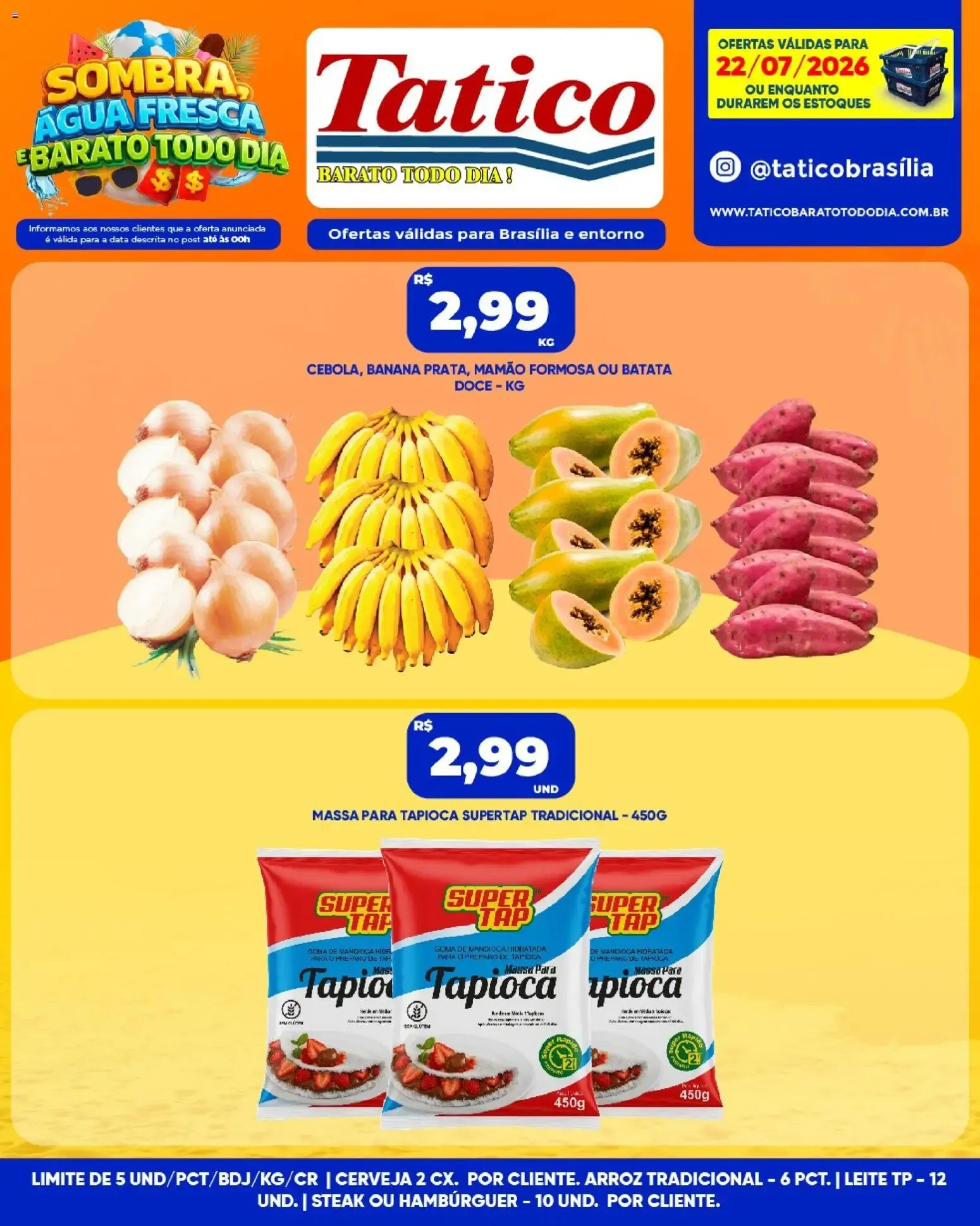 Encarte de Tatico ofertas do Dia de 22/07/2026 | Promoções Online 22 de julho até 22 de julho 2026 - Pagina 3