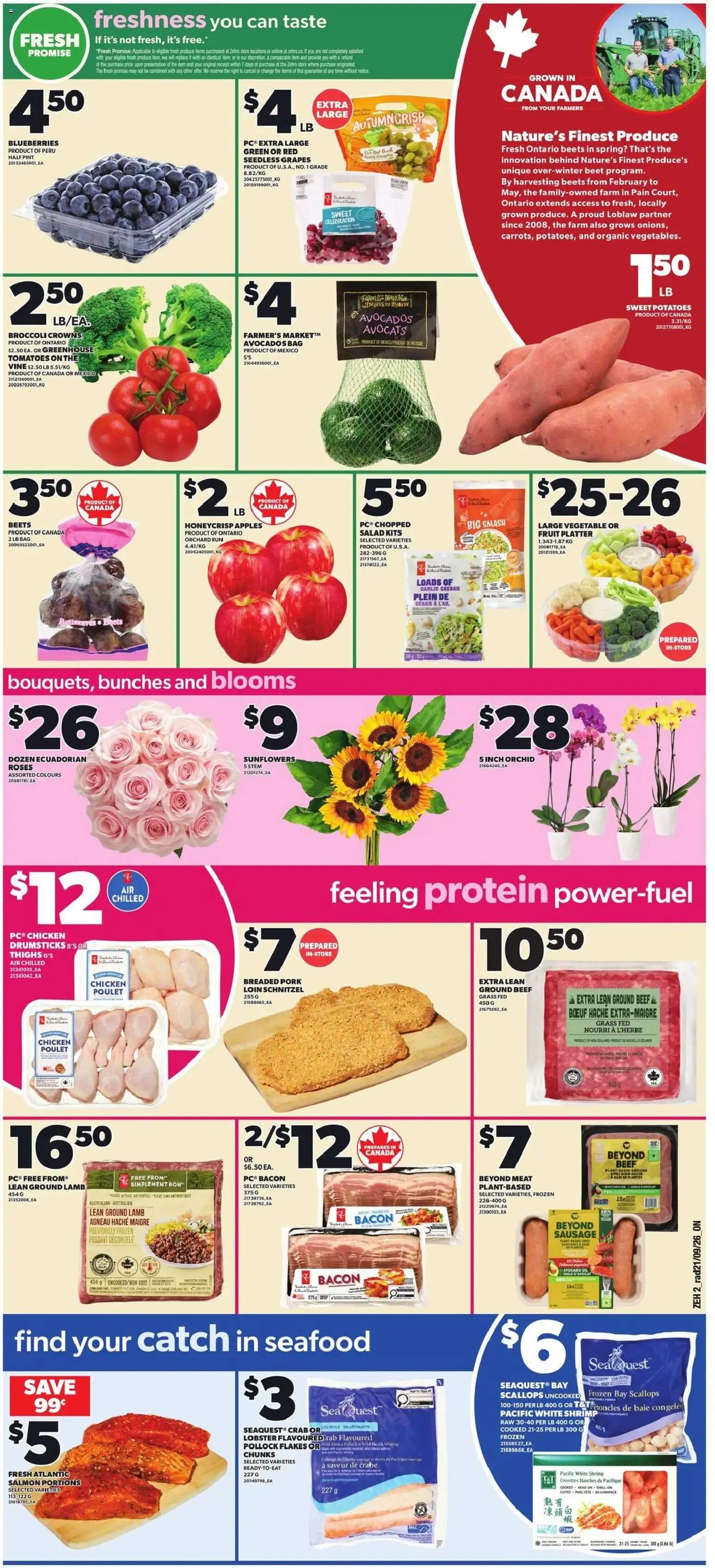 Zehrs weekly flyer / circulaire from Sep 24, 2026 > weekly specials & deals from September 24 to September 30 2026 - flyer page 3