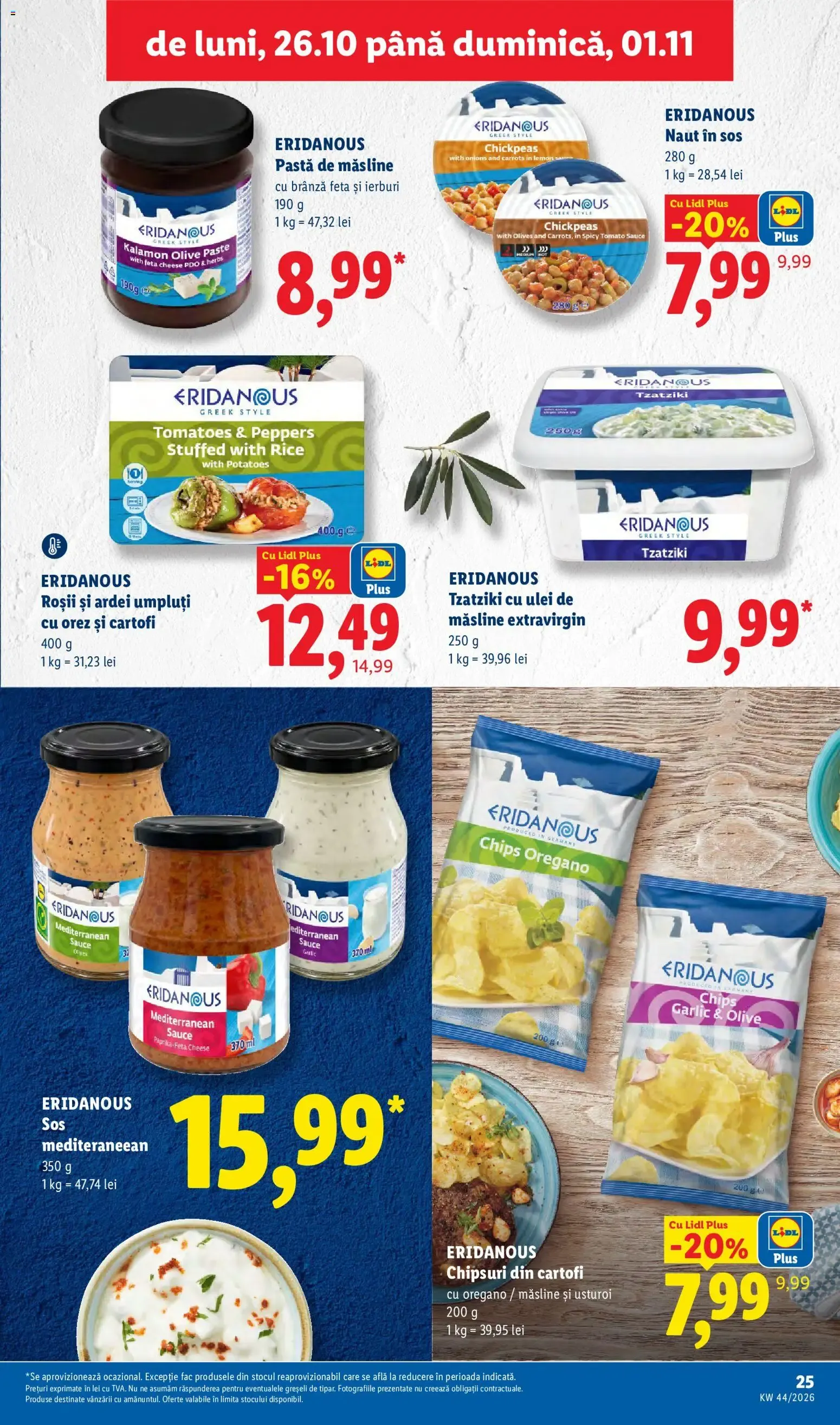Catalog Catalog LIDL 26.10.2026 - Oferta și Revista online de la 26 octombrie până la 1 noiembrie 2026 - Revista Pagina 25