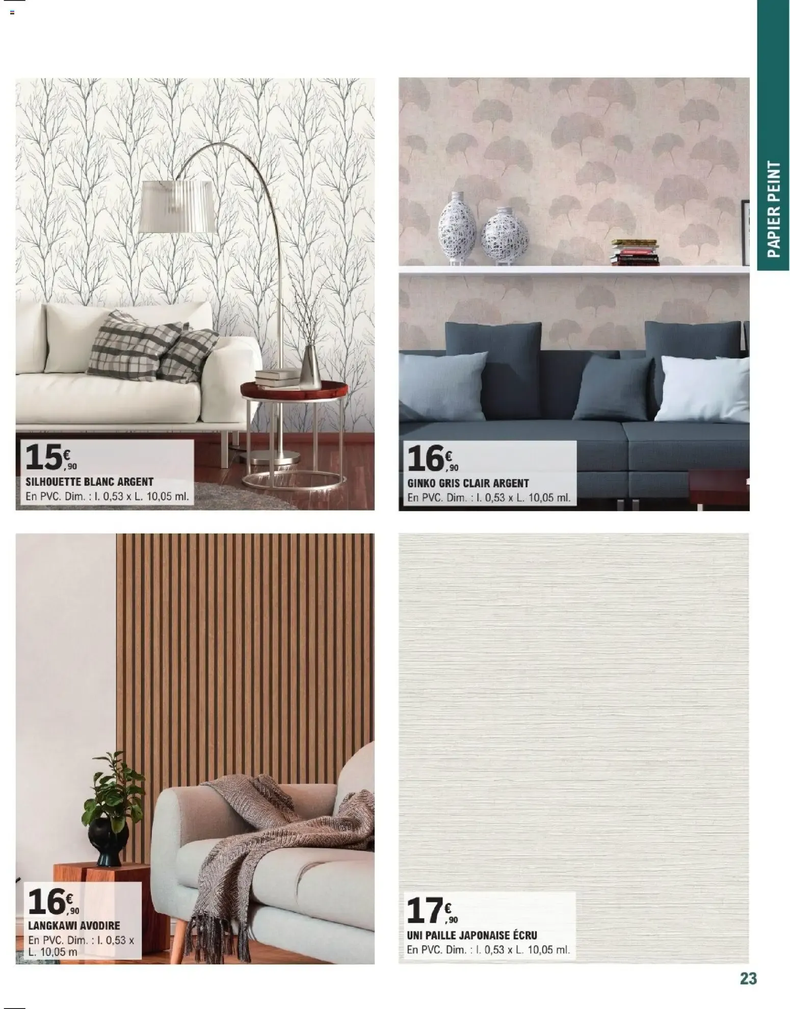 Brico E.Leclerc Guide 2026 Décoration & Luminaire du 20 janvier au 21 février 2026 - Catalogue page 23