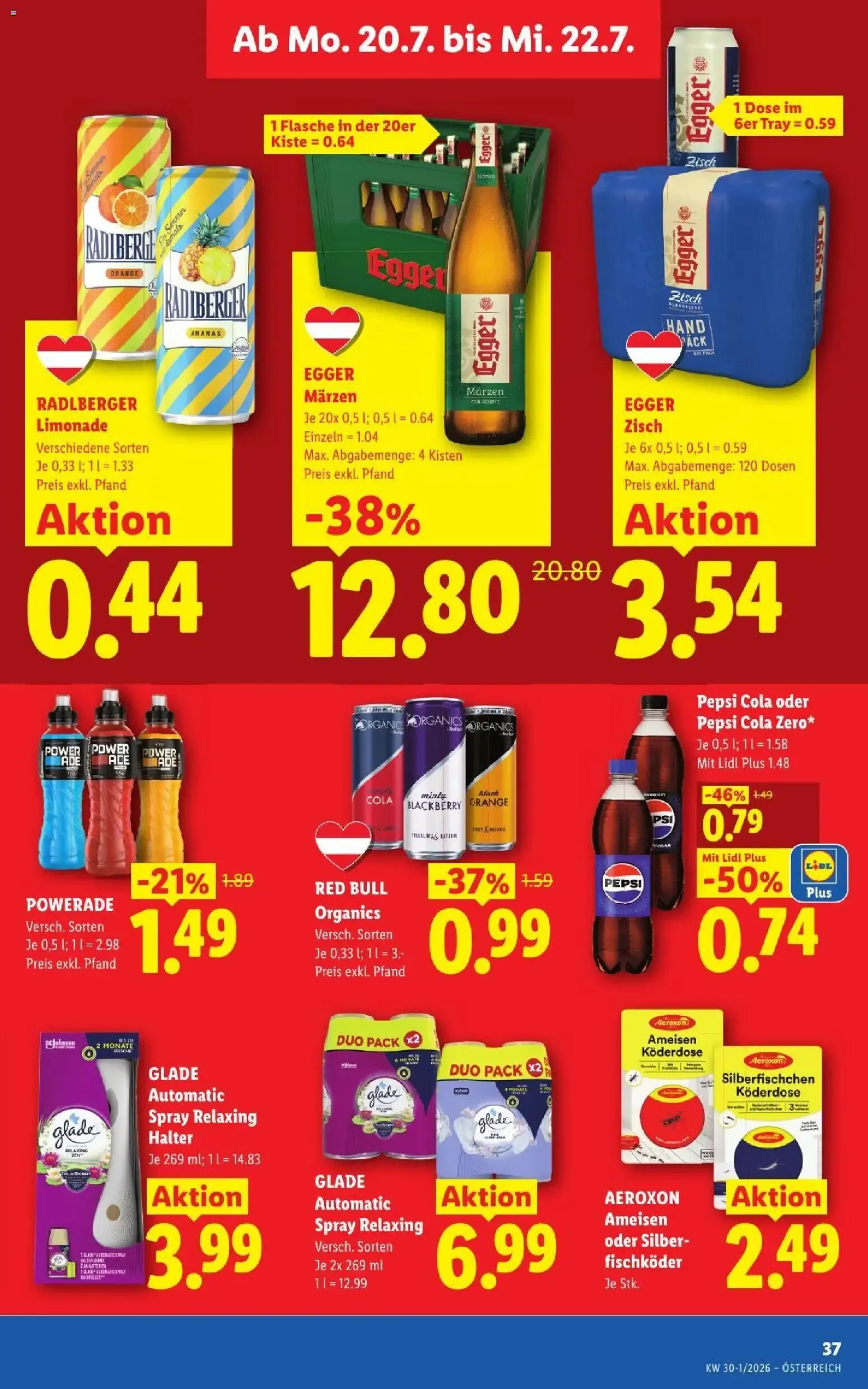 Lidl - Flugblatt ab 16.07.2026 - Angebote ab donnerstag von 16. Juli bis 18. Juli 2026 - Flugblätt seite  43