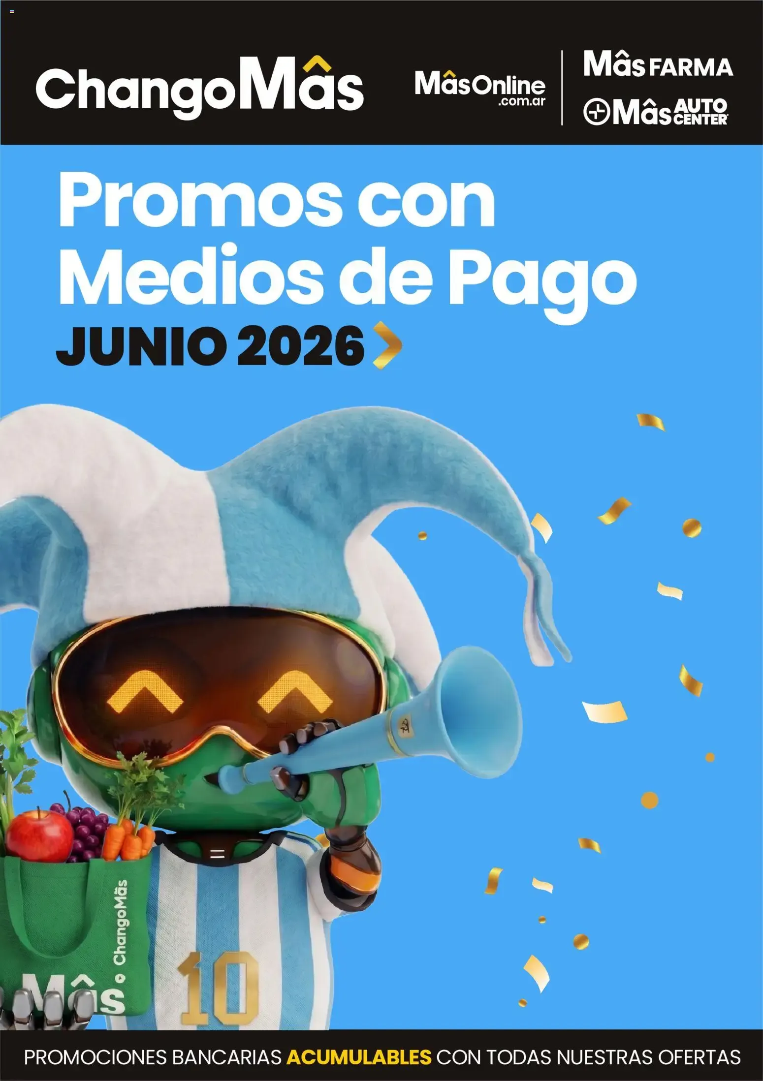Ofertas de Changomas - Financiacion Junio || del 01/06/2026 - 30/06/2026 || Catálogo 1 de junio al 30 de junio 2026 - Página 1 del catálogo