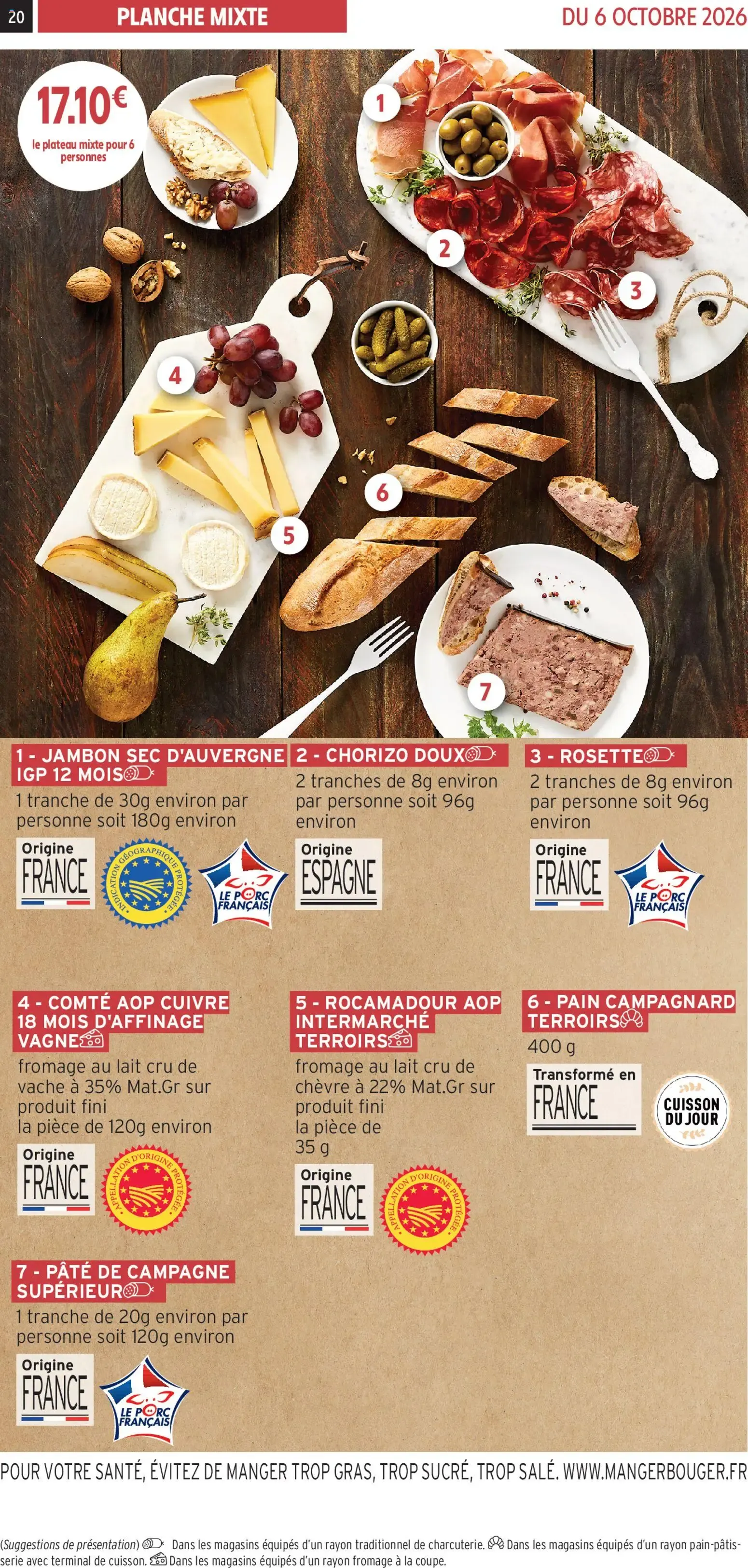 Intermarché - Les menus traiteur automne/hiver à partir du 06/10/2026 - promo en ligne du 6 octobre au 28 mars 2027 - Catalogue page 19