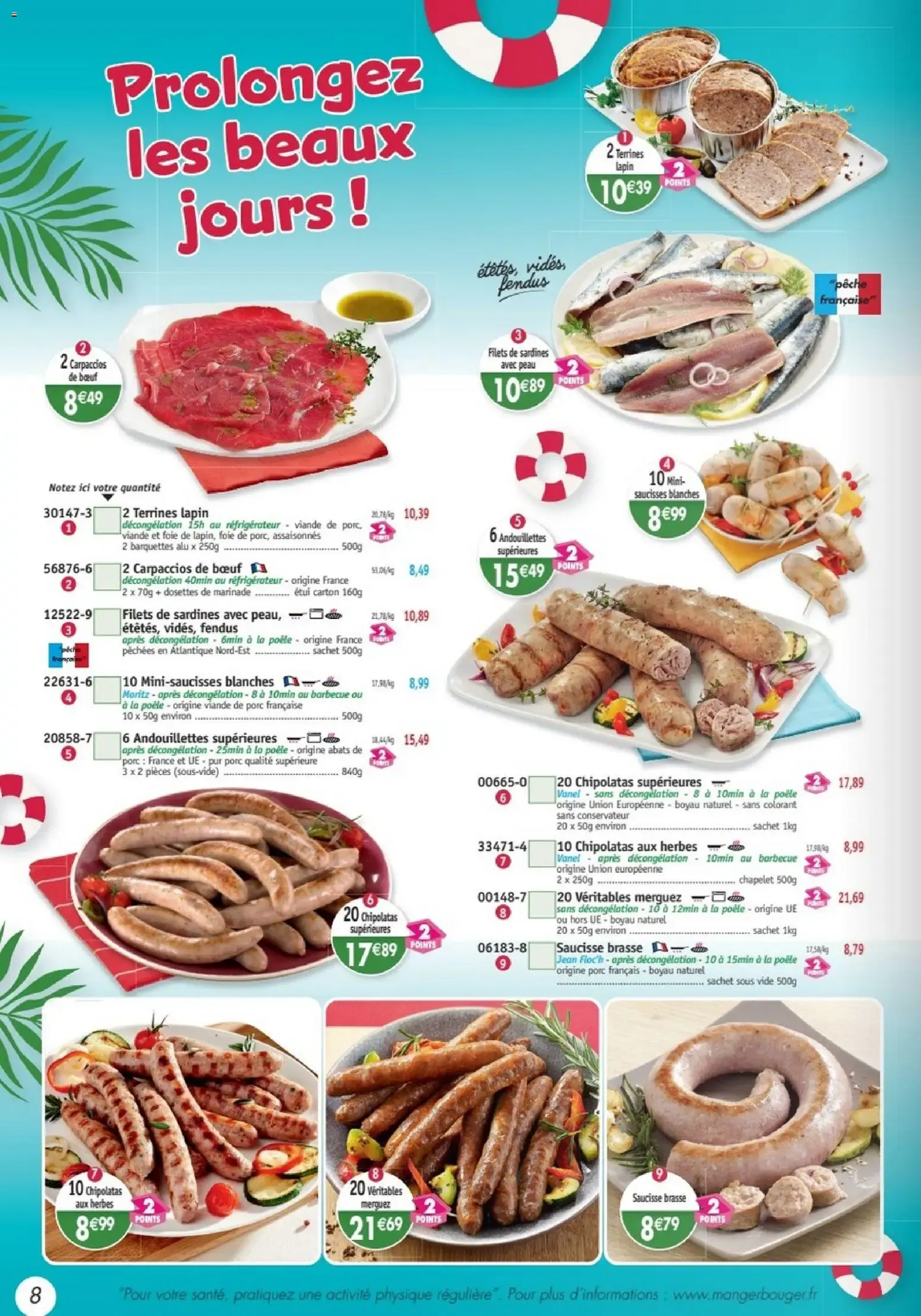 Maximo: Le Surgelé à Domicile du 24 août au 27 septembre 2026 - Catalogue page 8