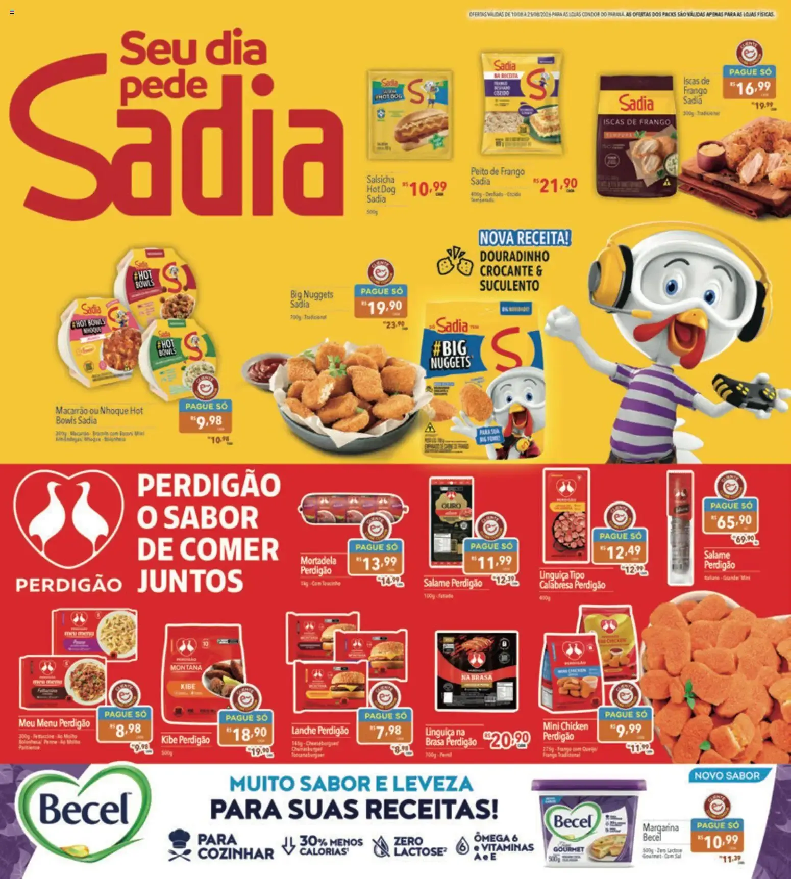 Encarte de Supermercados Condor ofertas Campanha Solidária de 10/08/2026 10 de agosto até 25 de agosto 2026 - Pagina 14