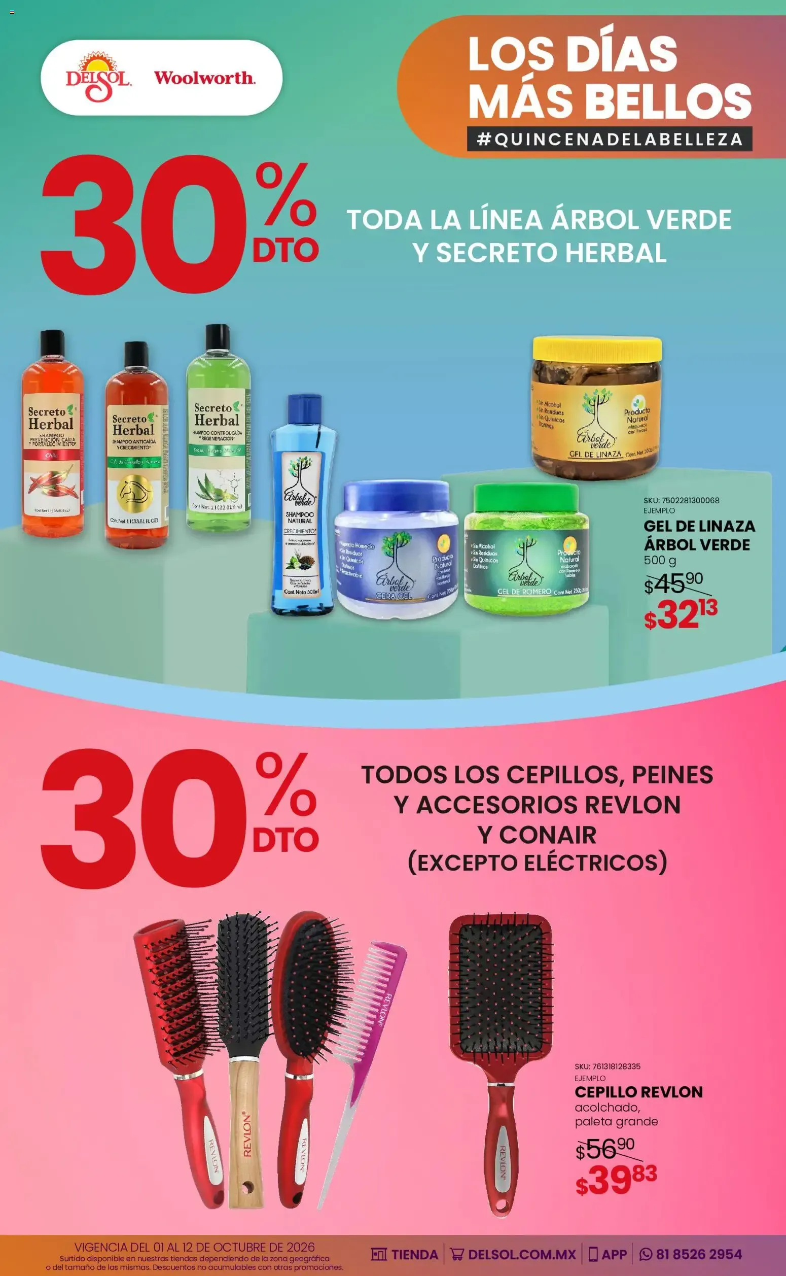 Catálogo de Del Sol y Woolworth catálogo Los días más bellos - Quincena Belleza (01/10/2026 - 12/10/2026) - catálogo en línea 1 de octubre al 12 de octubre 2026 - Pagina 10