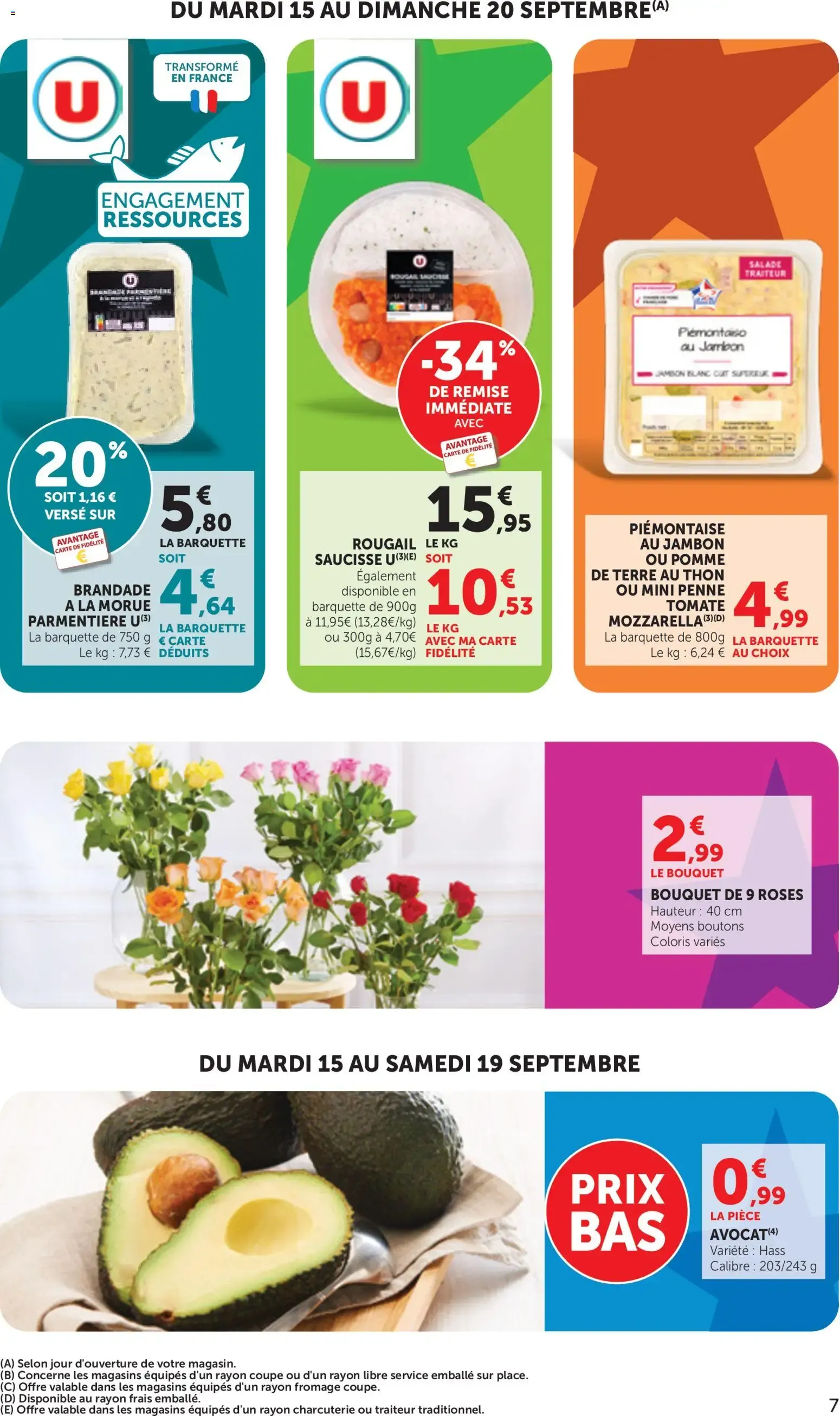 bi1 Catalogue maxi marché à partir du 15/09/2026 - promo en ligne du 15 septembre au 27 septembre 2026 - Catalogue page 7